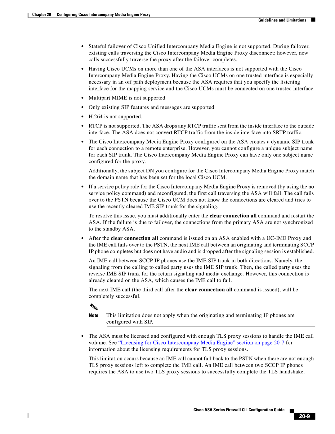 Cisco Systems ASA 5545-X, ASA 5505, ASA 5555-X, ASA 5585-X, ASA 5580, and the ASA Services Module manual 20-9 