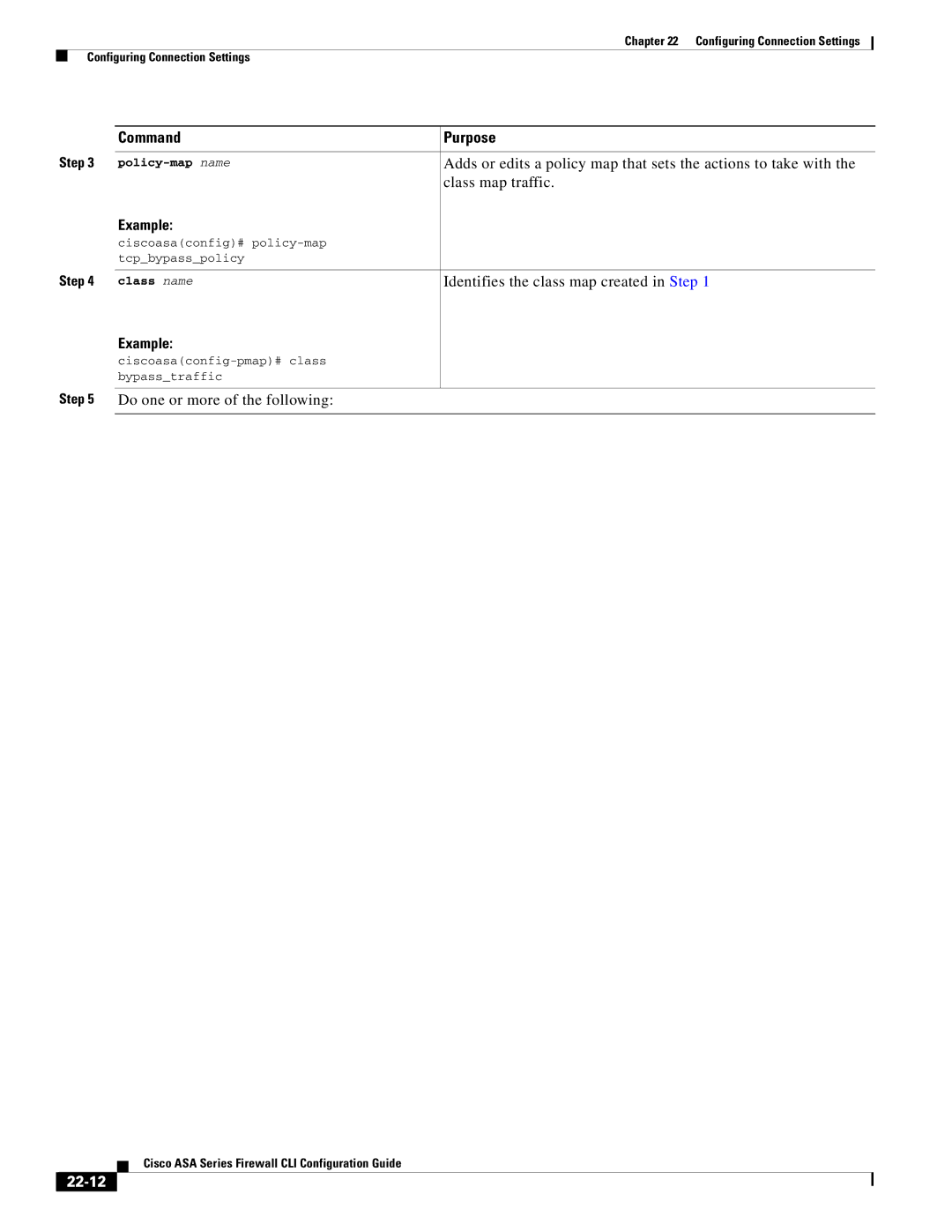 Cisco Systems ASA 5505, ASA 5545-X, ASA 5555-X, ASA 5585-X, ASA 5580, and the ASA Services Module manual 22-12 