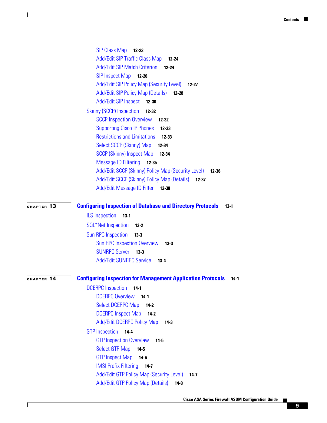 Cisco Systems ASA Services Module, ASA 5505, ASA 5545-X, ASA 5555-X, ASA 5585-X, ASA 5580 manual SIP Class Map 