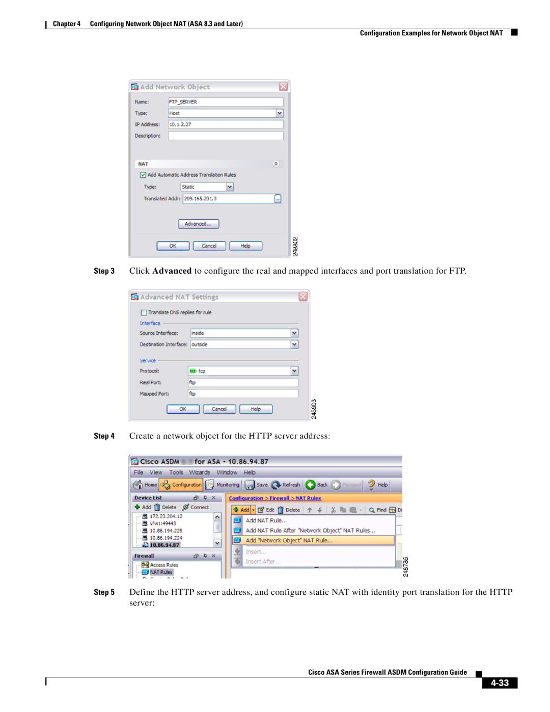 Cisco Systems ASA Services Module, ASA 5505, ASA 5545-X, ASA 5555-X manual Cisco ASA Series Firewall Asdm Configuration Guide 