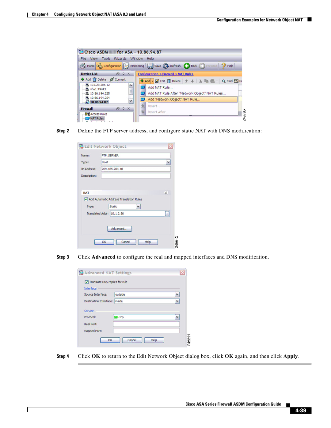 Cisco Systems ASA Services Module, ASA 5505, ASA 5545-X, ASA 5555-X manual Cisco ASA Series Firewall Asdm Configuration Guide 