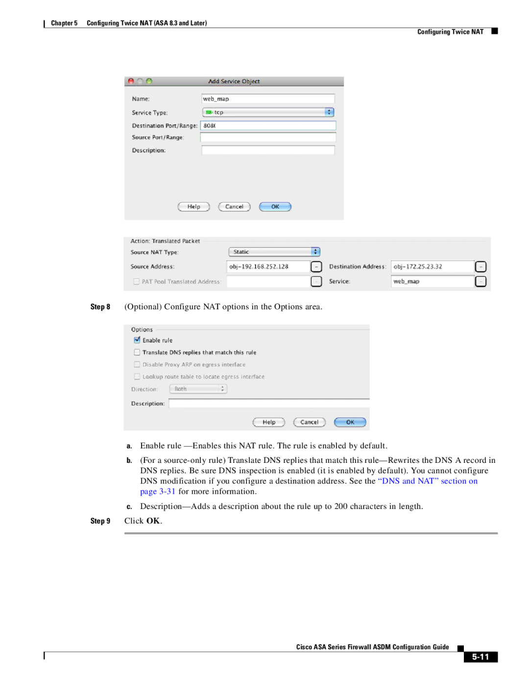 Cisco Systems ASA 5585-X, ASA 5505, ASA 5545-X, ASA 5555-X, ASA 5580, ASA Services Module manual Click OK 