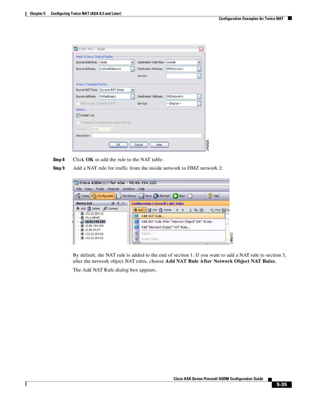 Cisco Systems ASA 5585-X, ASA 5505, ASA 5545-X, ASA 5555-X, ASA 5580 manual Cisco ASA Series Firewall Asdm Configuration Guide 