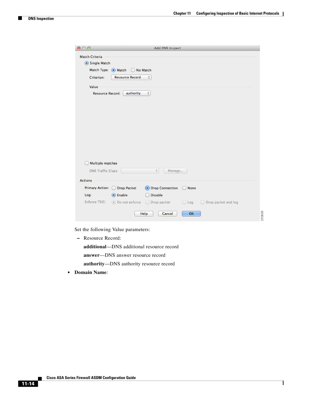 Cisco Systems ASA 5505, ASA 5545-X, ASA 5555-X, ASA 5585-X, ASA 5580, ASA Services Module manual Domain Name, 11-14 