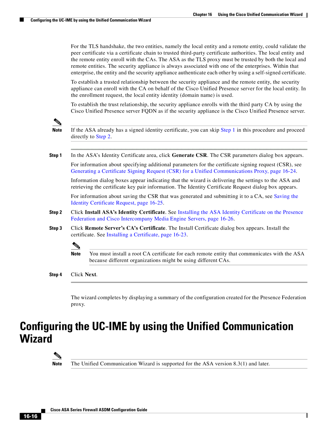 Cisco Systems ASA 5580, ASA 5505, ASA 5545-X, ASA 5555-X, ASA 5585-X, ASA Services Module manual 16-16 