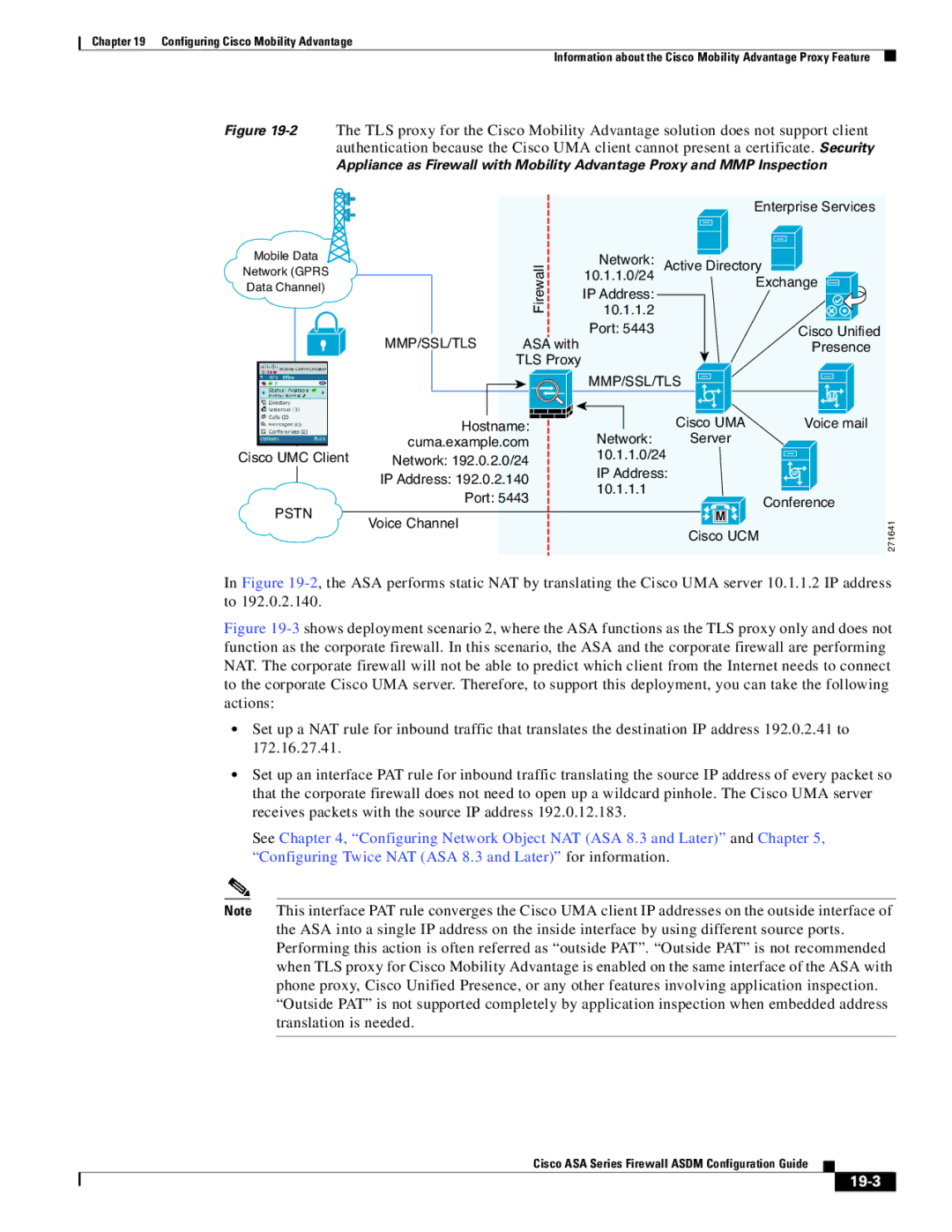 Cisco Systems ASA Services Module, ASA 5505, ASA 5545-X, ASA 5555-X, ASA 5585-X, ASA 5580 manual 19-3, Mmp/Ssl/Tls 