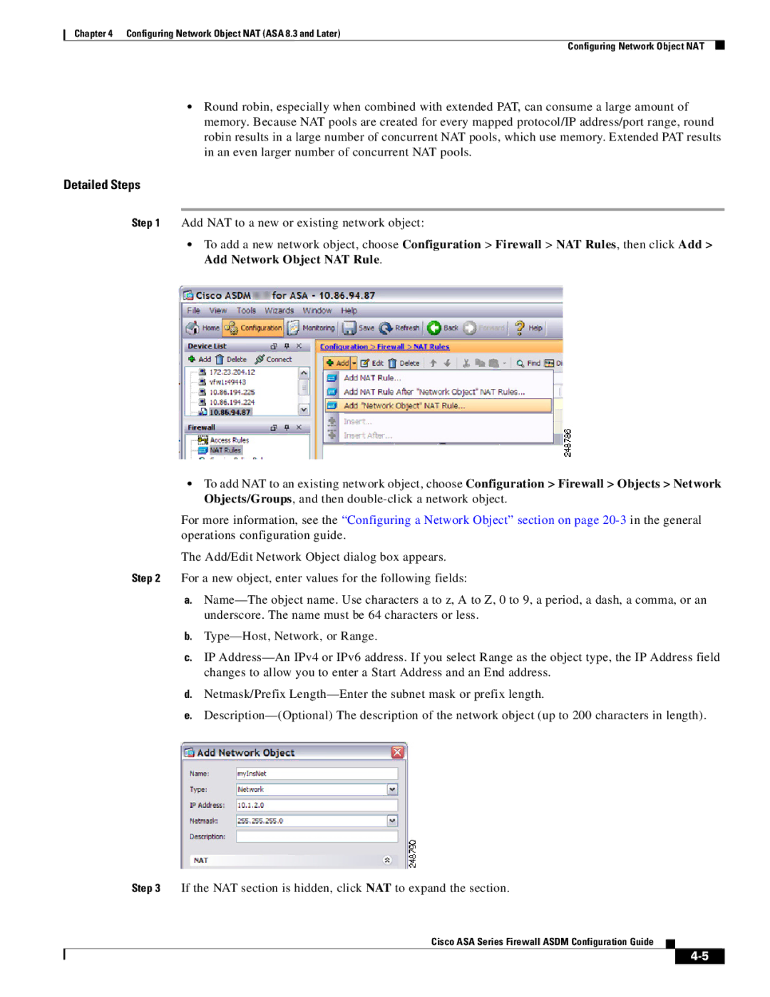 Cisco Systems ASA 5545-X, ASA 5505, ASA 5555-X, ASA 5585-X, ASA 5580, ASA Services Module manual Detailed Steps 