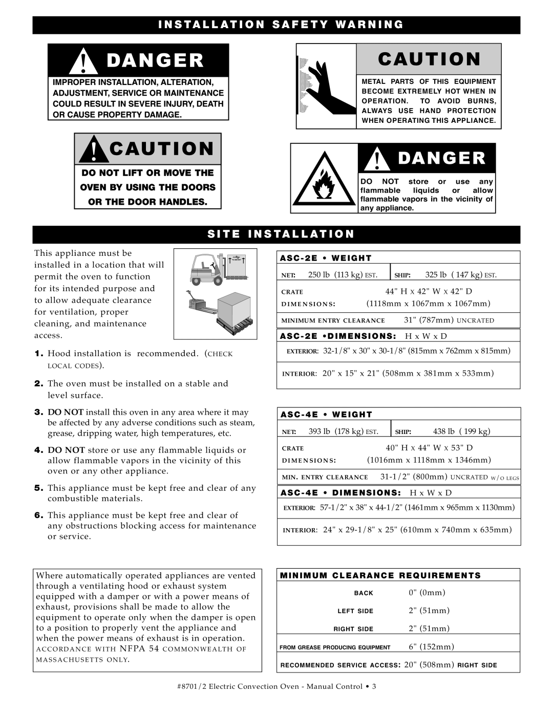 Cisco Systems ASC-2E, ASC-4E manual Insta LL AT ION SAF ET Y WA R Ning, Site Inst AL LA Tion 