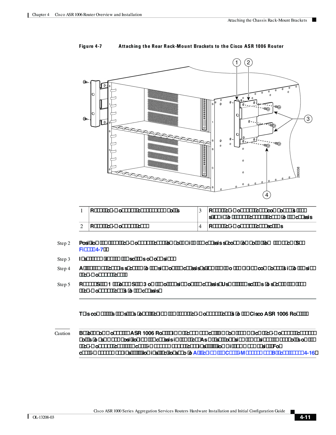 Cisco Systems ASR 1000 Series manual 280038 