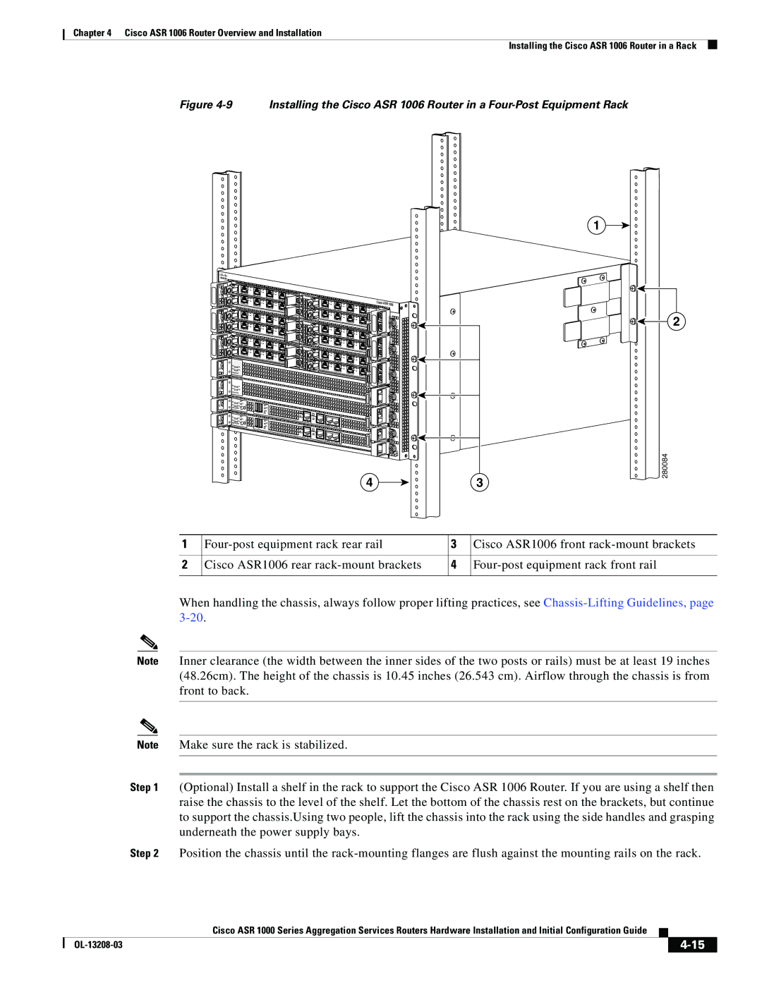 Cisco Systems ASR 1000 Series manual 280084 