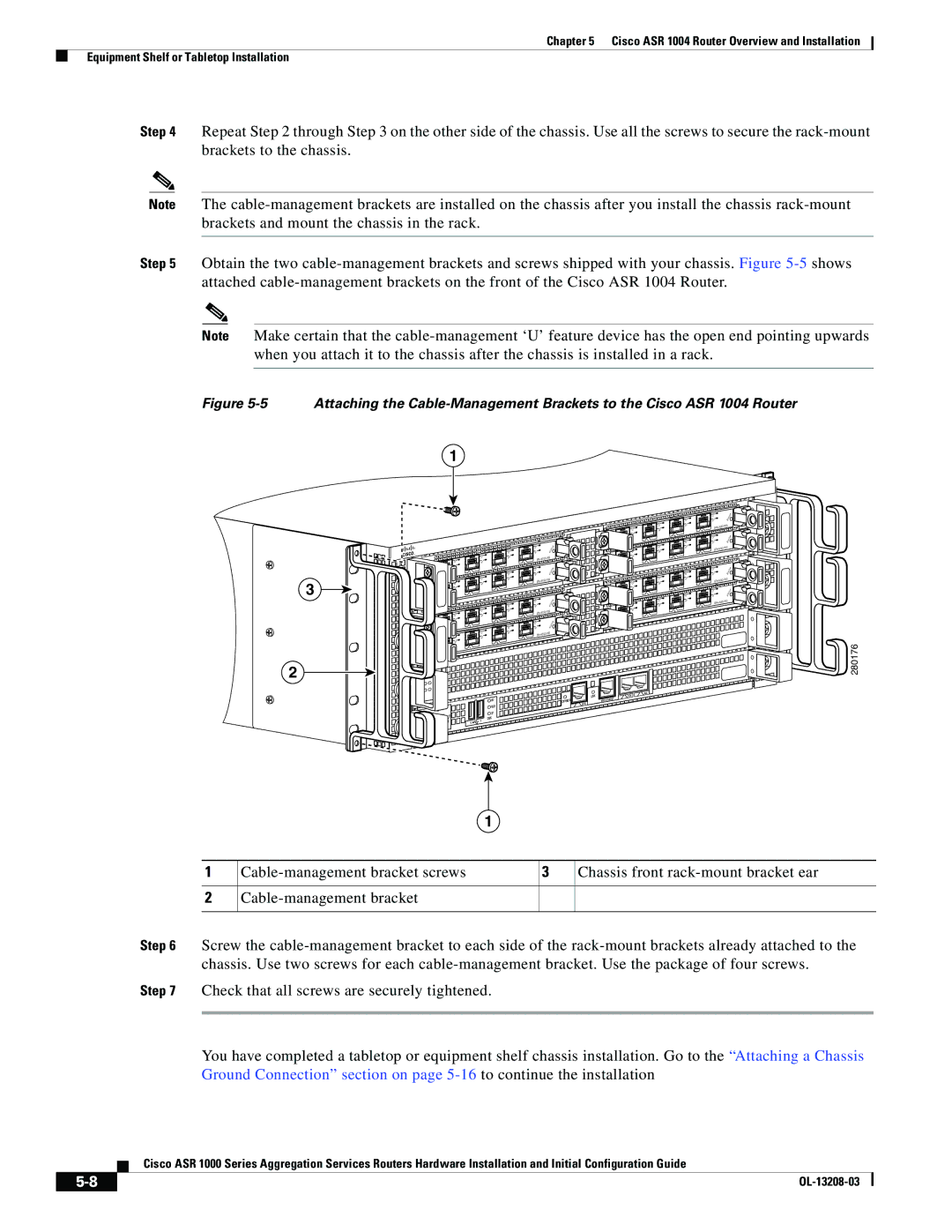 Cisco Systems ASR 1000 Series manual 280176 