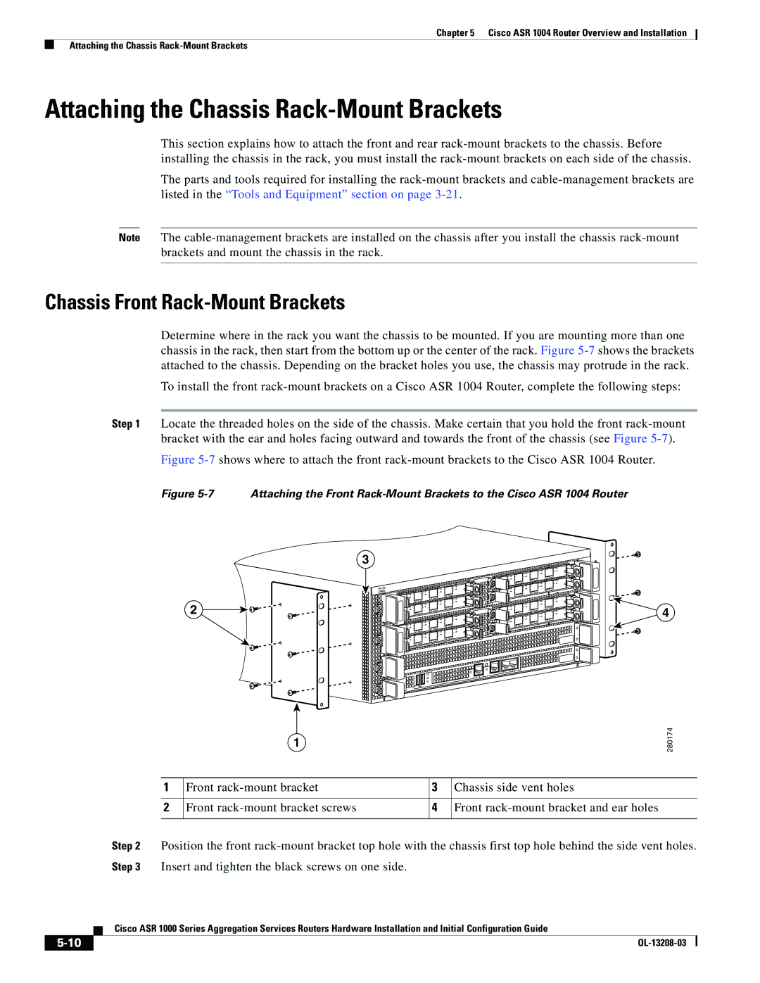 Cisco Systems ASR 1000 Series manual 280174 