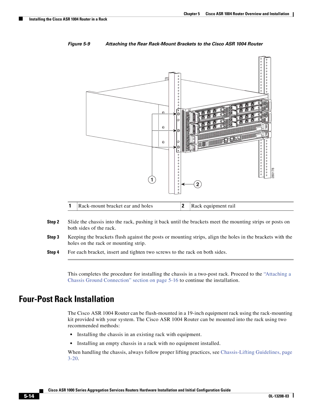 Cisco Systems ASR 1000 Series manual 280178 