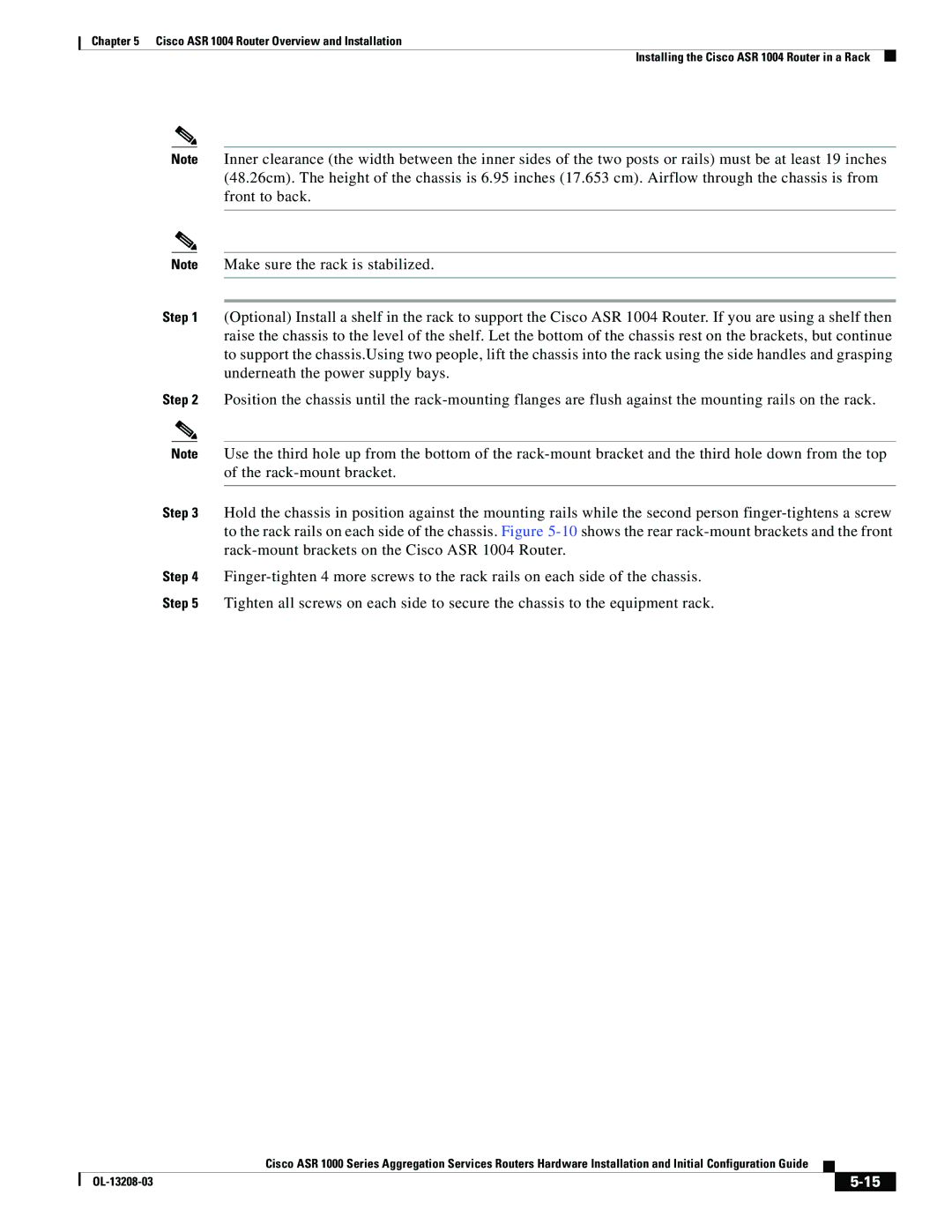 Cisco Systems ASR 1000 Series manual OL-13208-03 