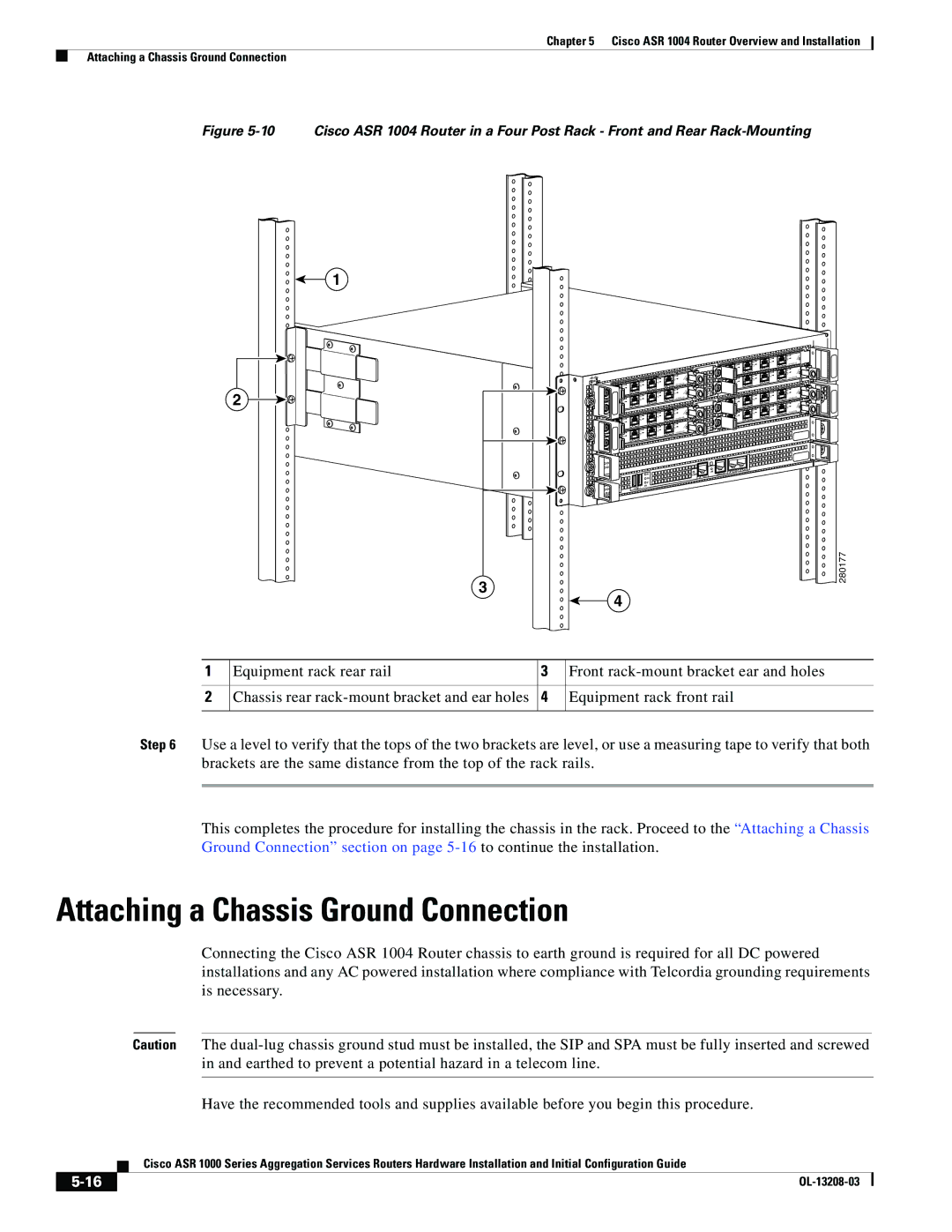 Cisco Systems ASR 1000 Series manual 280177 