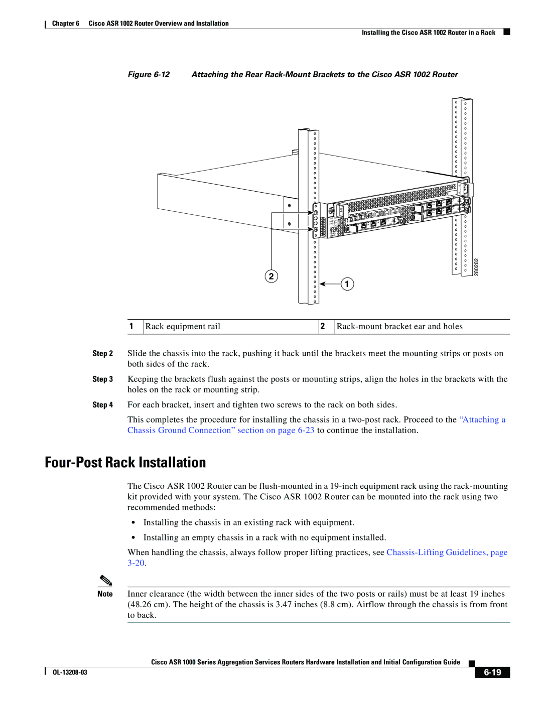 Cisco Systems ASR 1000 Series manual 280282 