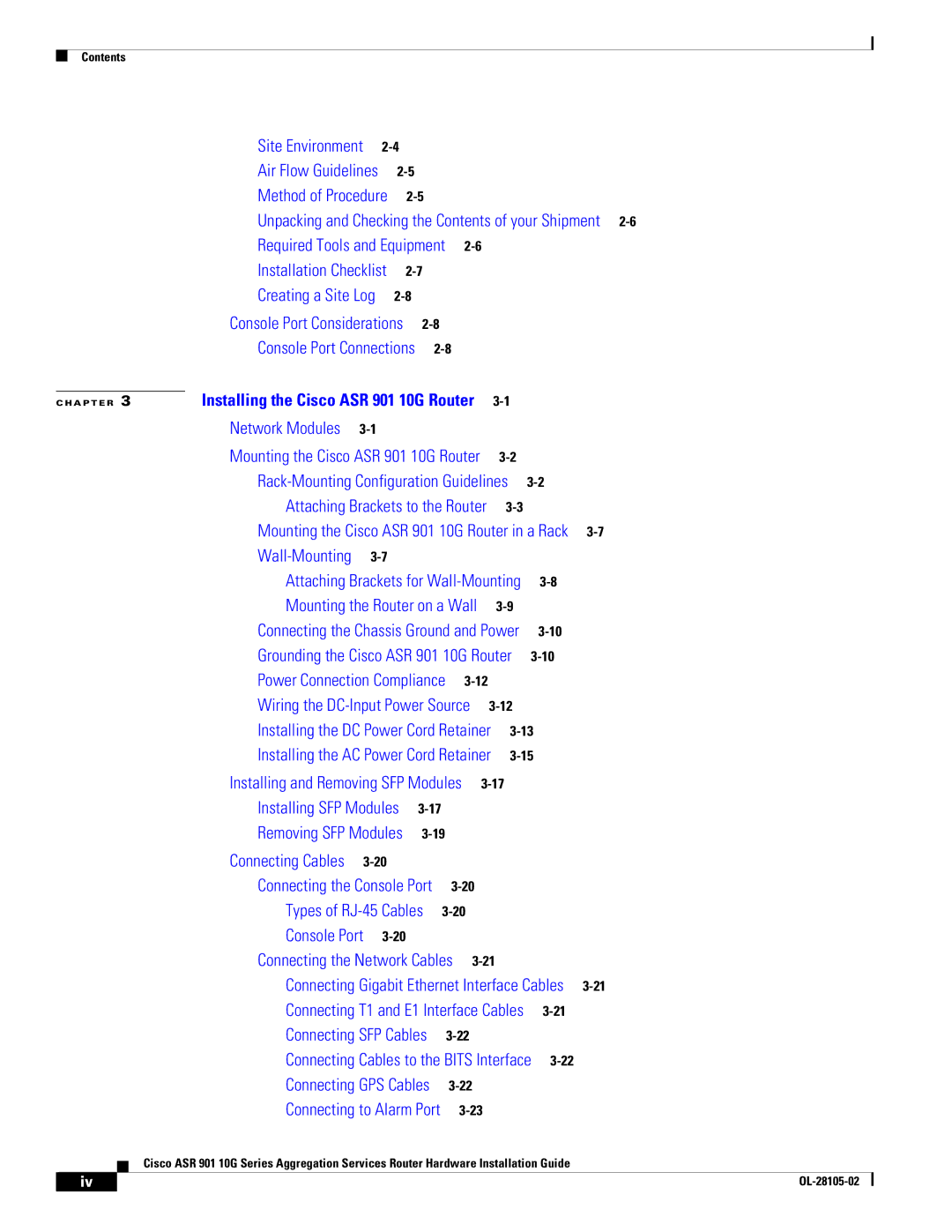 Cisco Systems ASR 901 10G manual Site Environment 