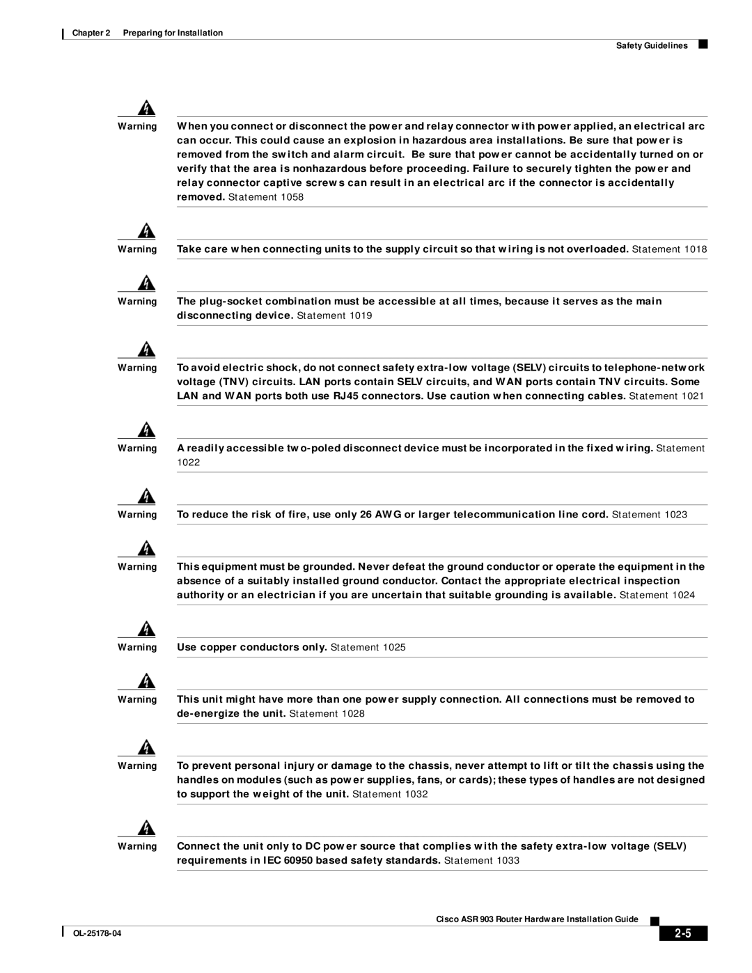 Cisco Systems ASR 903 manual 