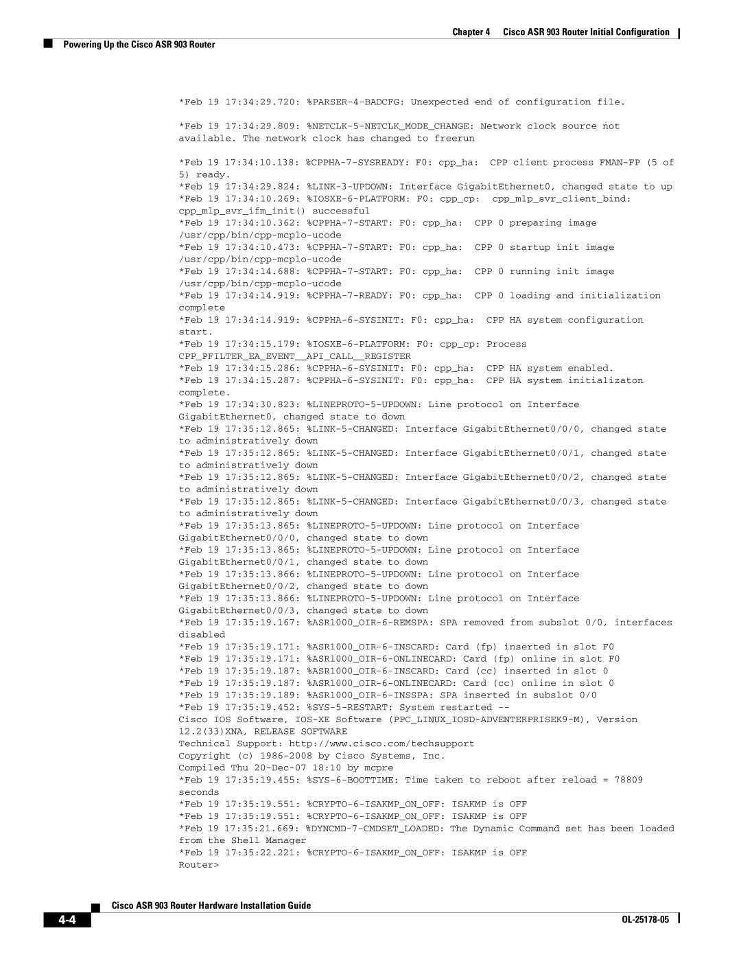 Cisco Systems ASR 903 manual Cpp 