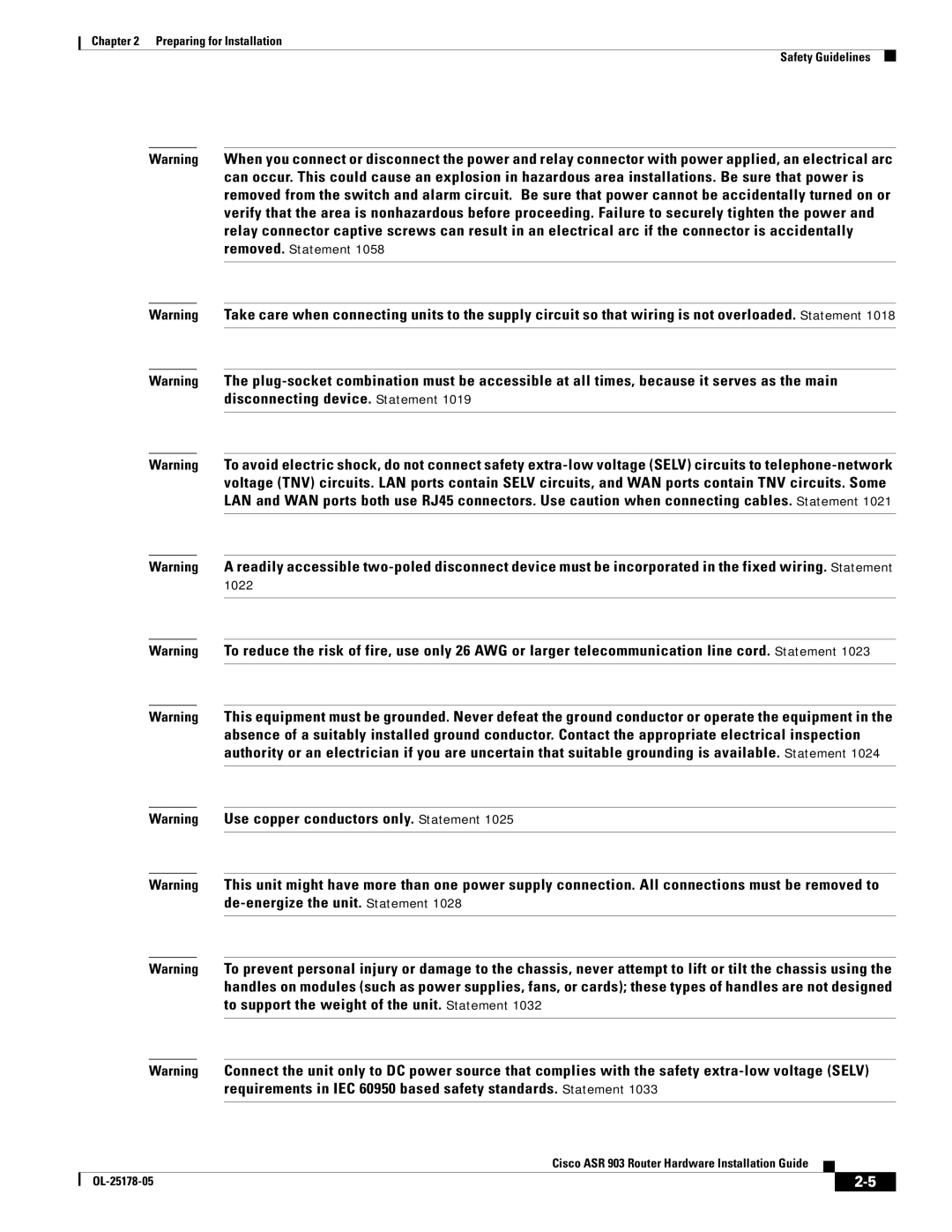 Cisco Systems ASR 903 manual 