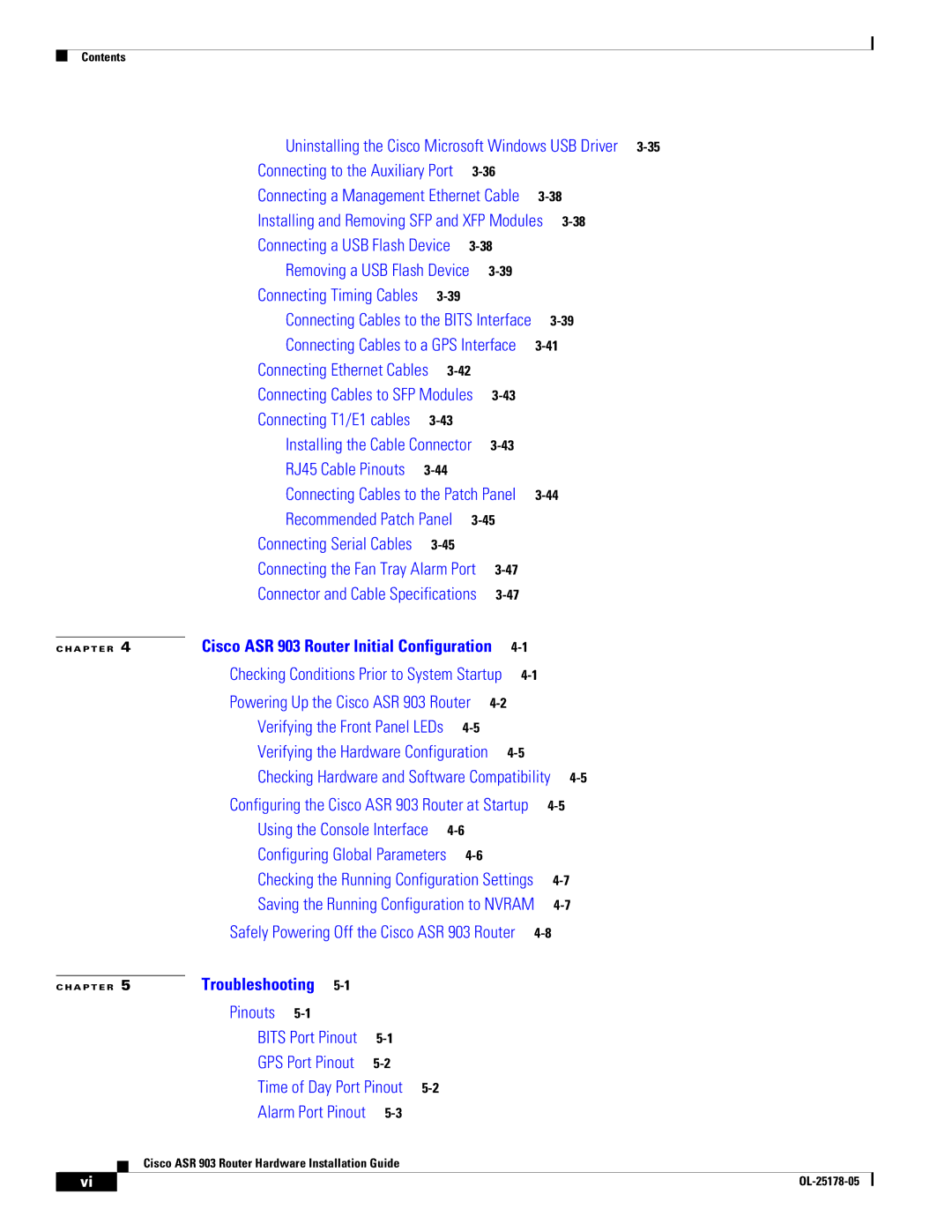 Cisco Systems ASR 903 manual Troubleshooting 