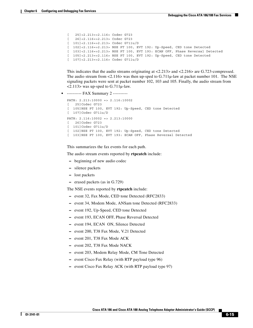 Cisco Systems ATA 188, ATA 186 manual 1032.116=2.213 