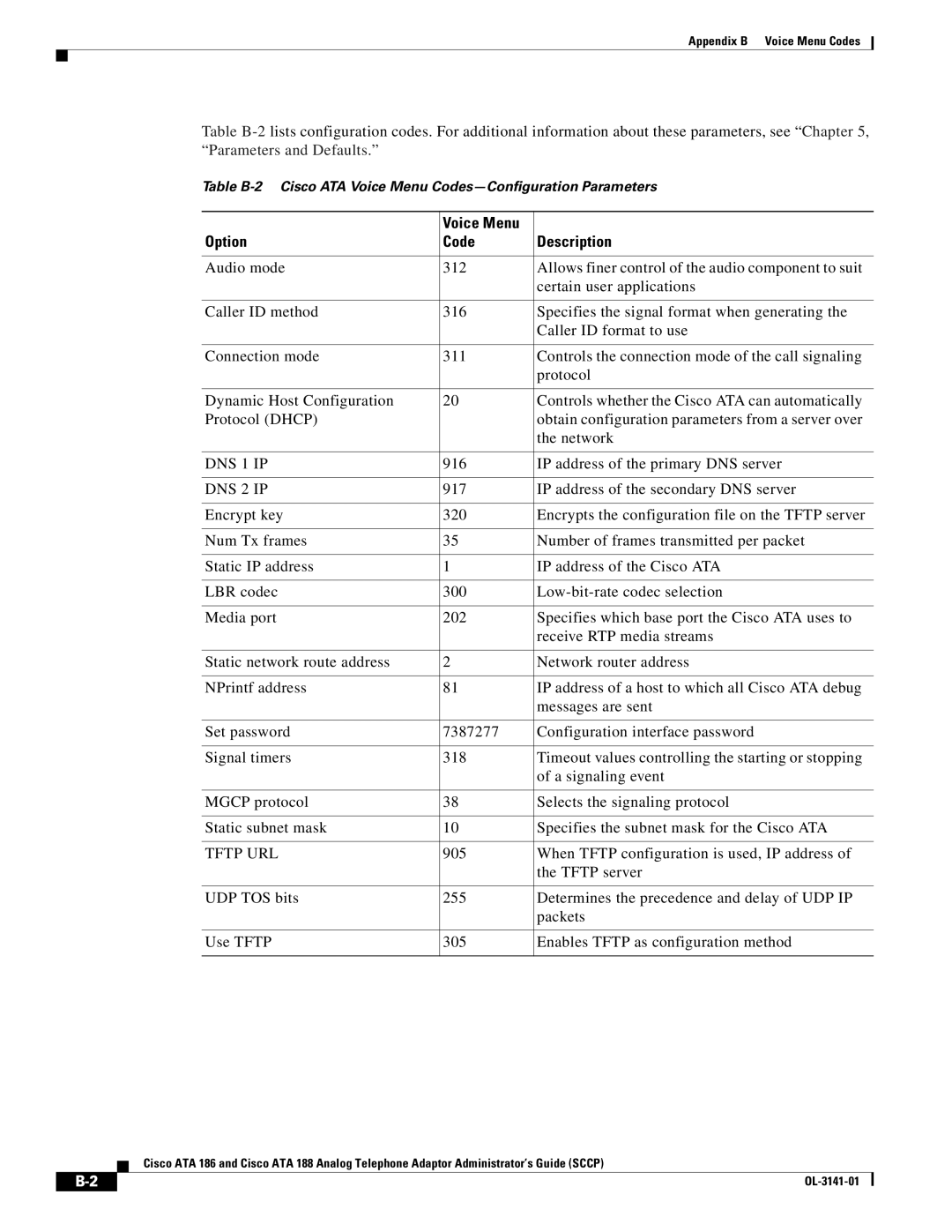 Cisco Systems ATA 186, ATA 188 manual IP address of the primary DNS server, DNS 2 IP 