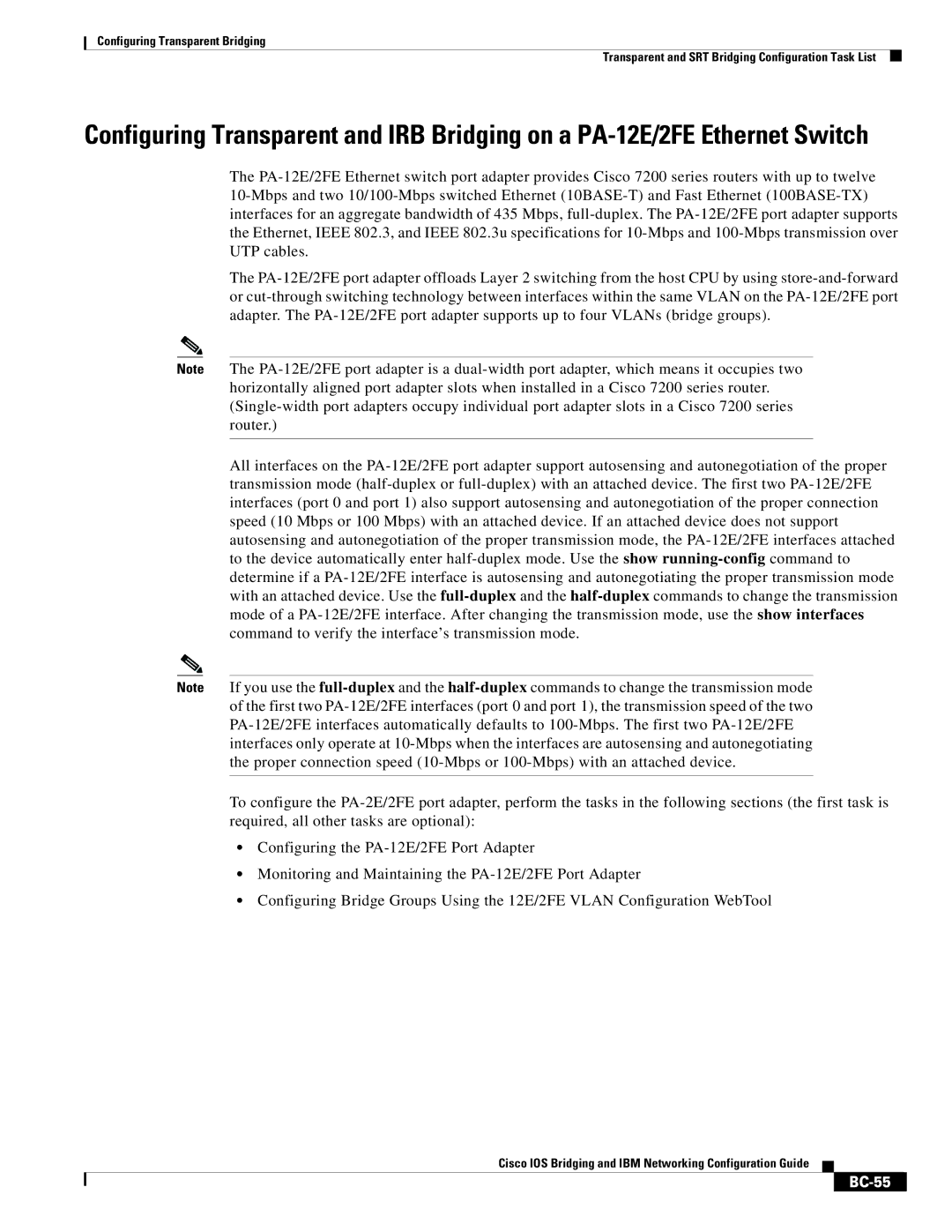 Cisco Systems BC-23 manual BC-55 