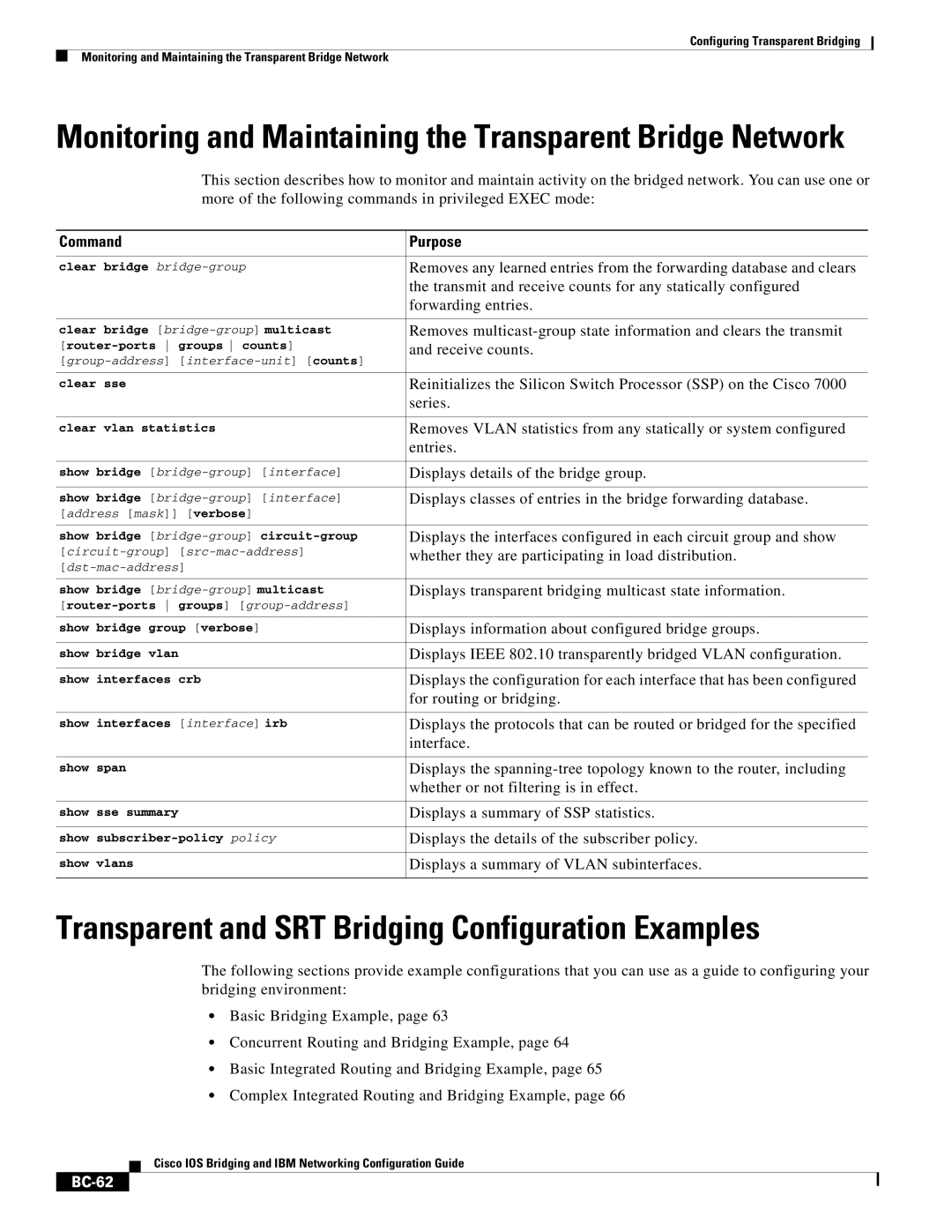 Cisco Systems BC-23 manual BC-62 