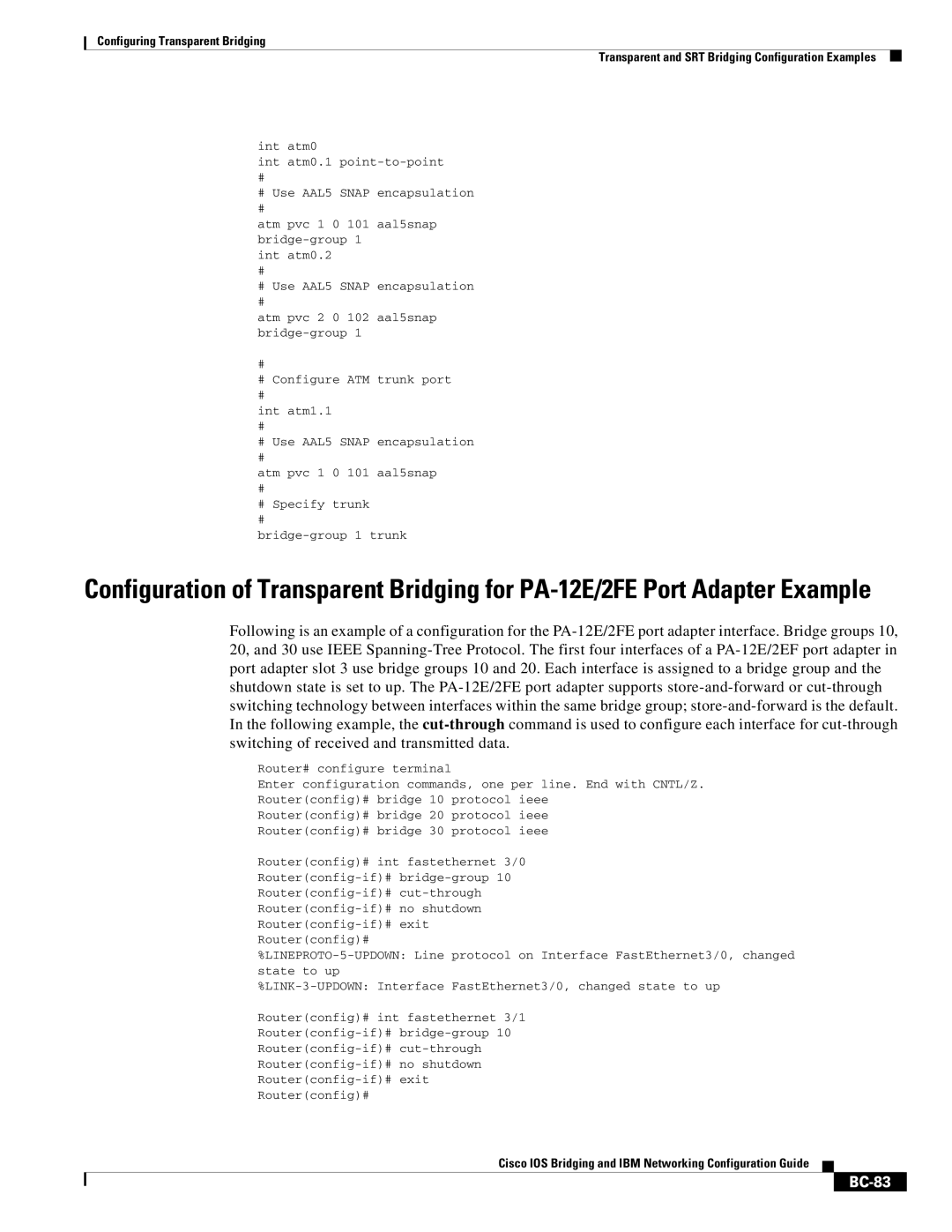 Cisco Systems BC-23 manual BC-83 