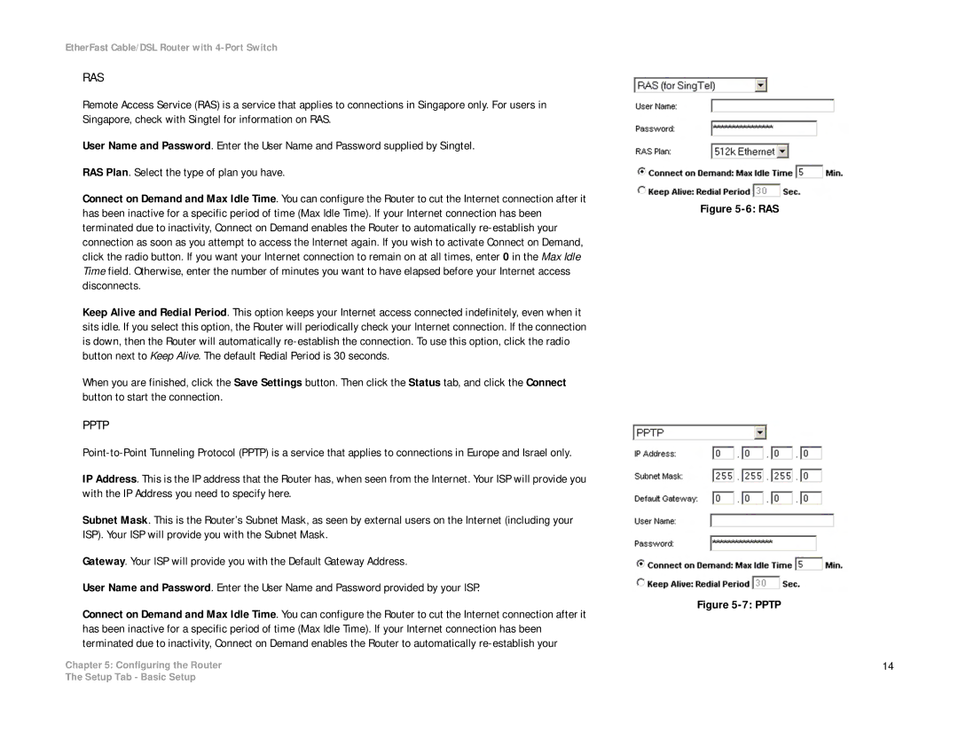 Cisco Systems BEFSR41 manual Ras 