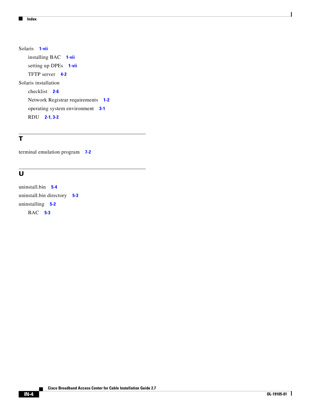 Cisco Systems Broadband Access Center manual Solaris, Installing BAC, Setting up DPEs 