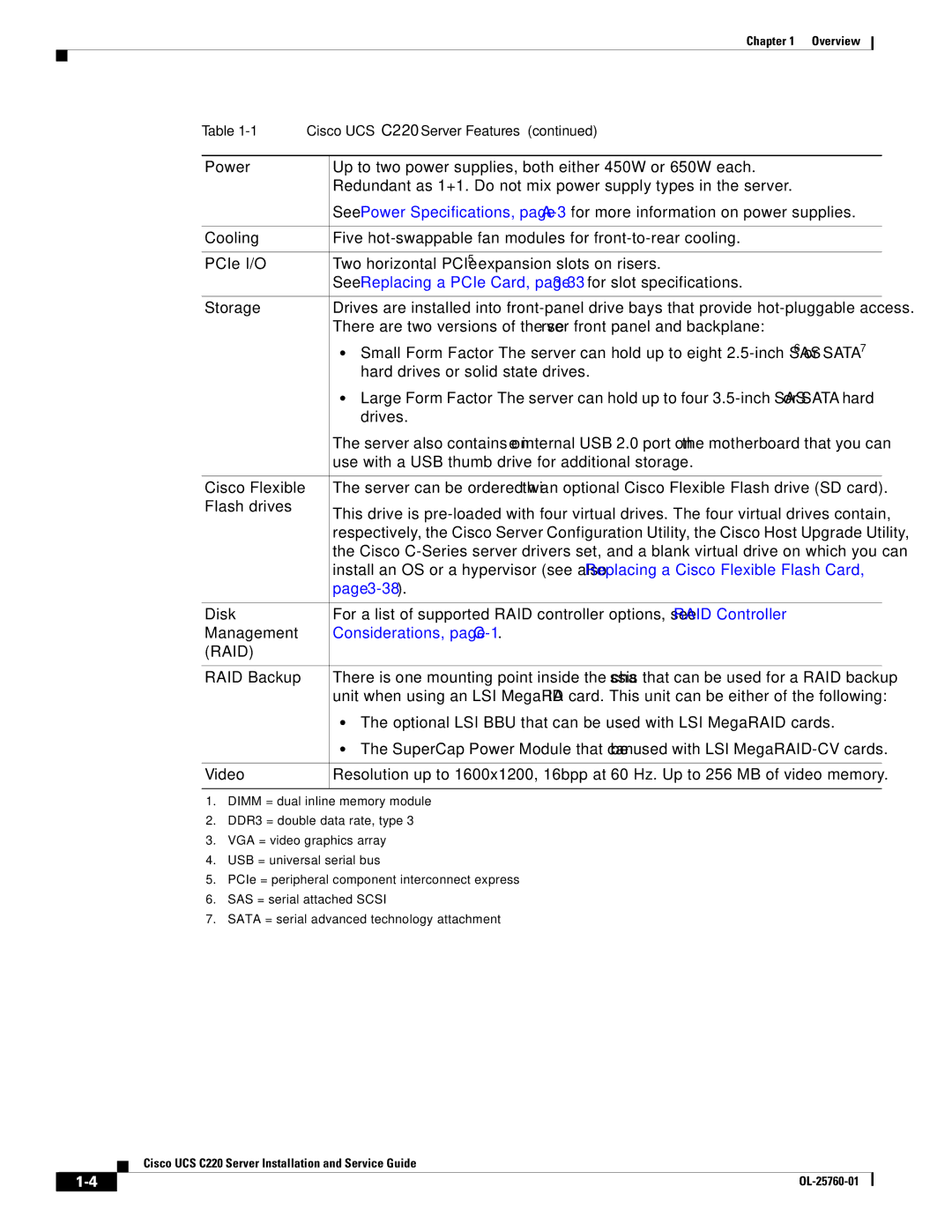 Cisco Systems UCSRAID9266CV, UCSSP6C220E, UCUCSEZC220M3S, 9266CV-8i manual Raid 