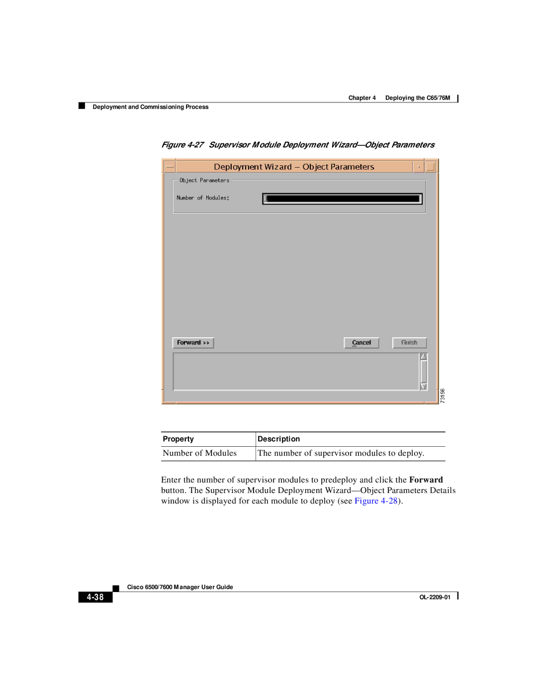 Cisco Systems C65, 76M manual Number of Modules Number of supervisor modules to deploy 