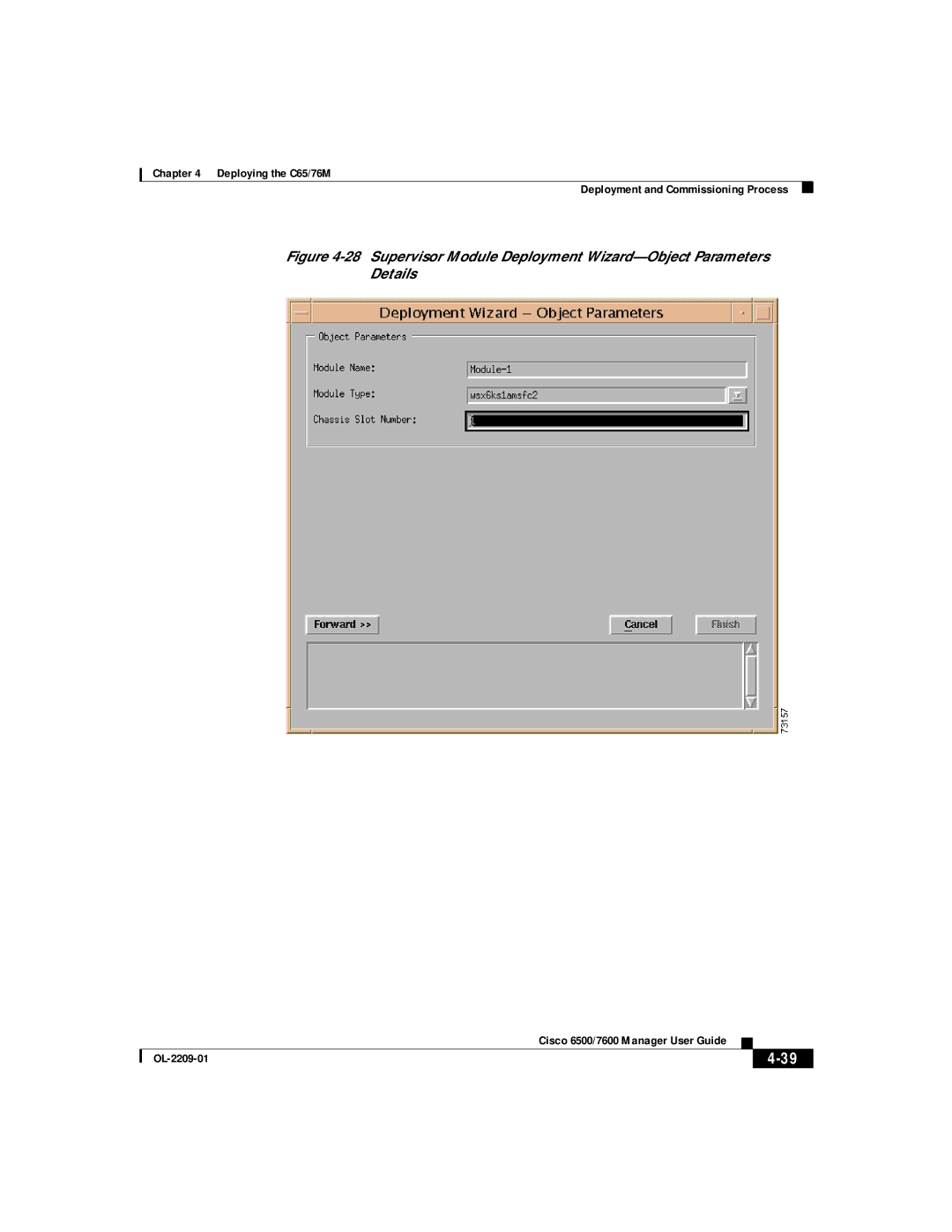 Cisco Systems manual Deploying the C65/76M Deployment and Commissioning Process 