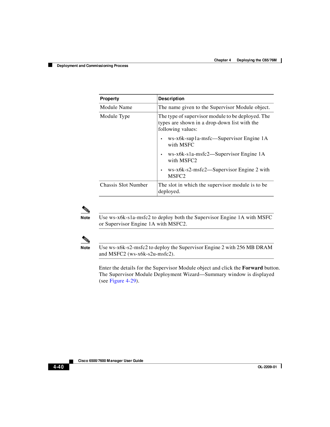 Cisco Systems C65, 76M manual MSFC2 