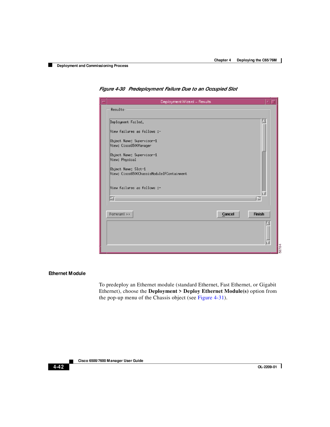 Cisco Systems C65, 76M manual Ethernet Module 