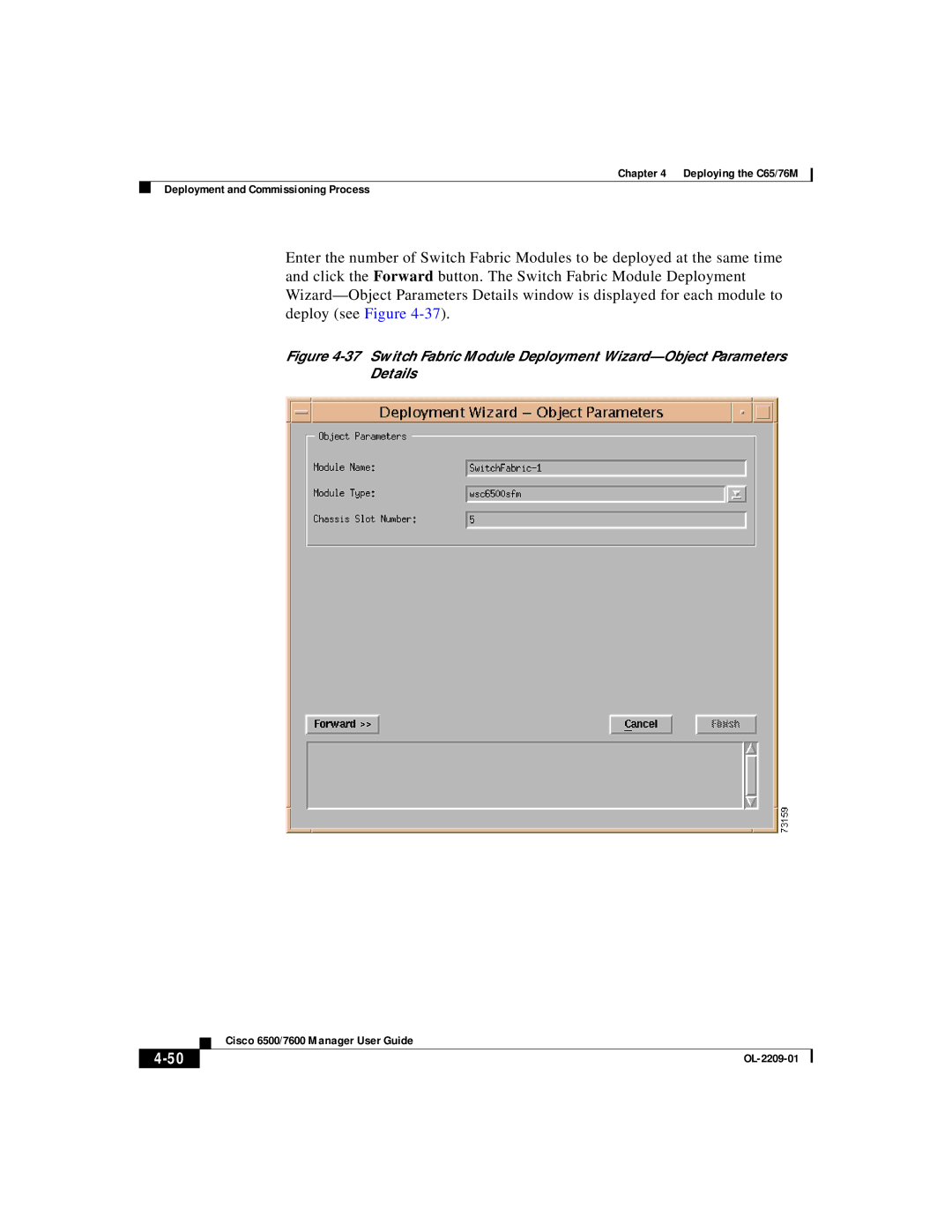 Cisco Systems manual Deploying the C65/76M Deployment and Commissioning Process 