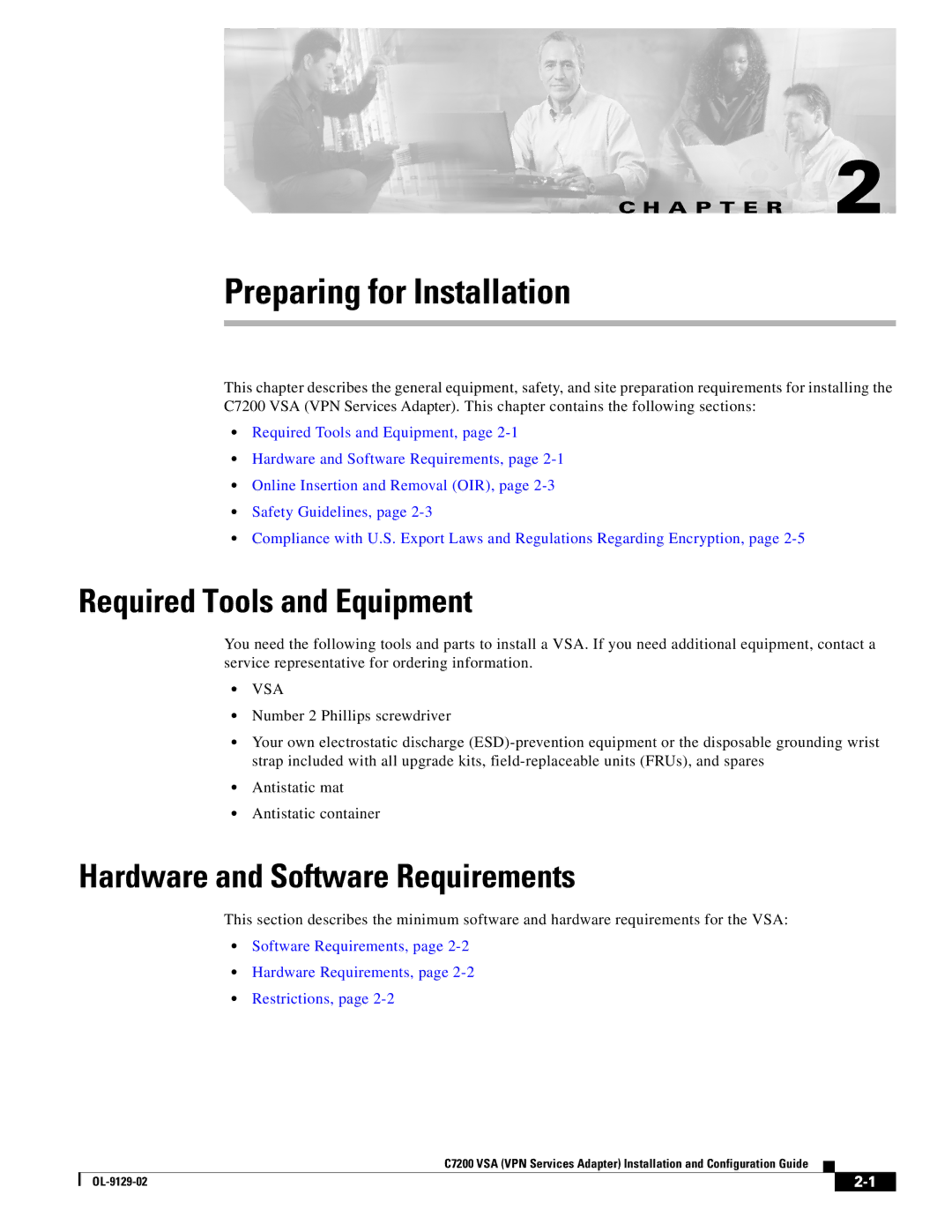 Cisco Systems C7200 manual Required Tools and Equipment, Hardware and Software Requirements 