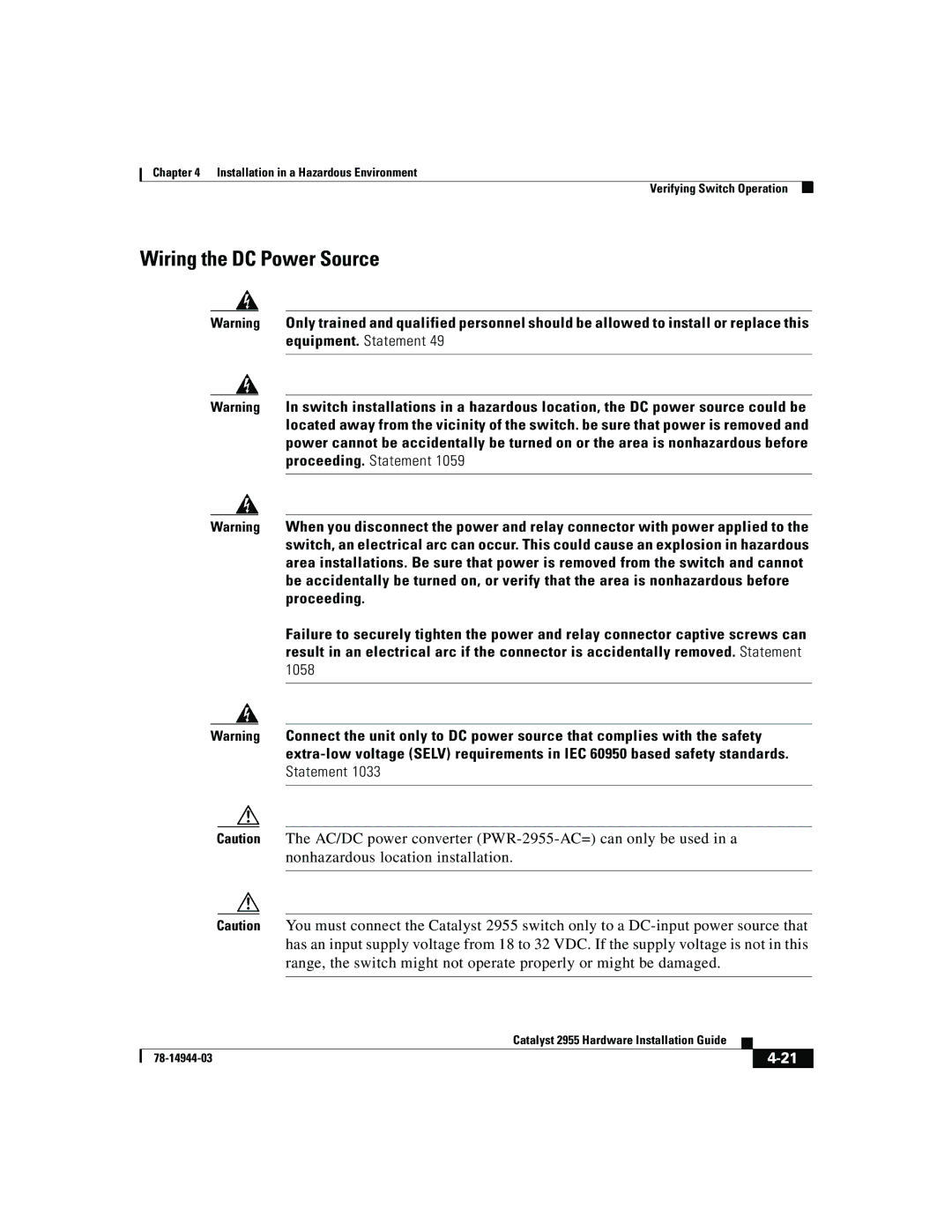 Cisco Systems Catalyst 2955 manual 1058 