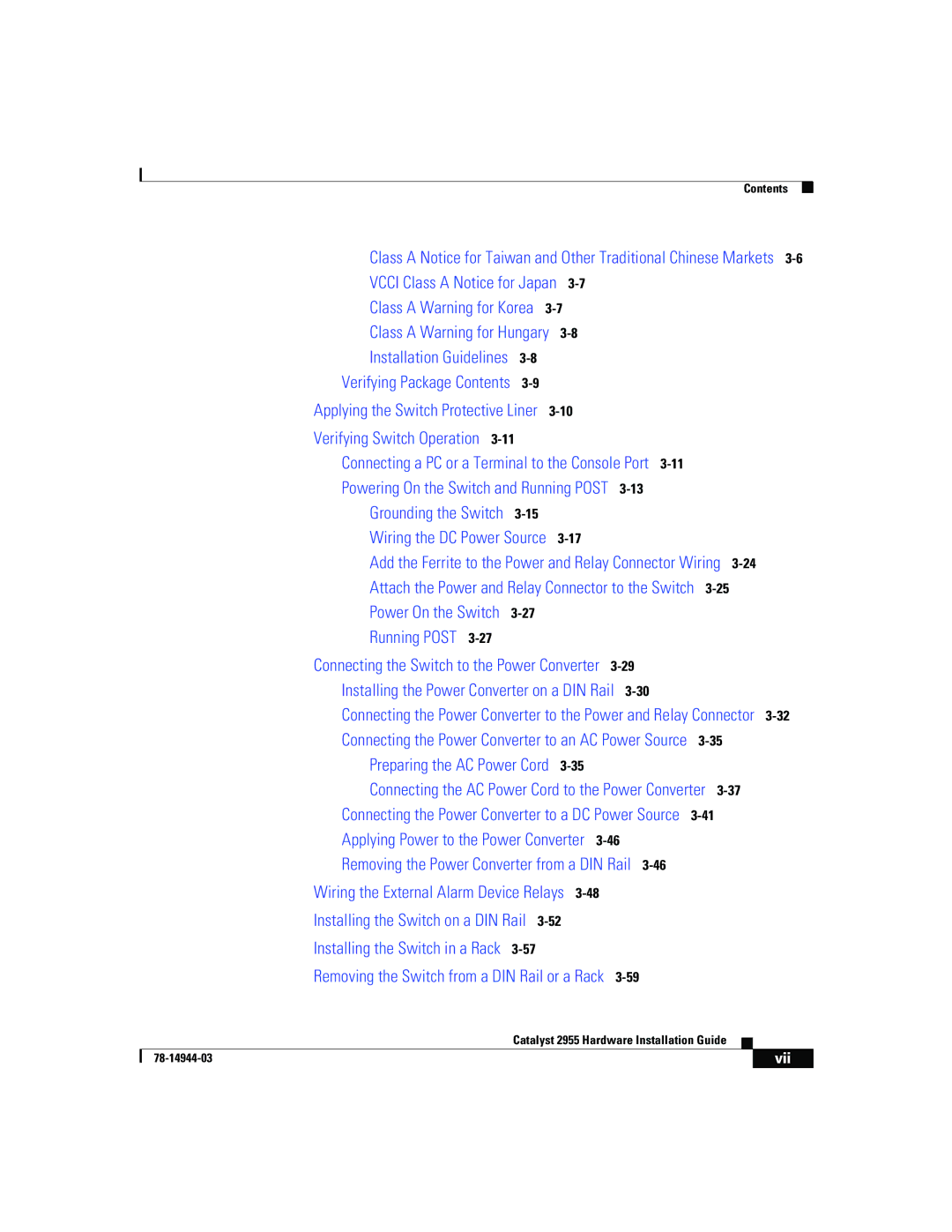 Cisco Systems Catalyst 2955 manual Applying Power to the Power Converter 