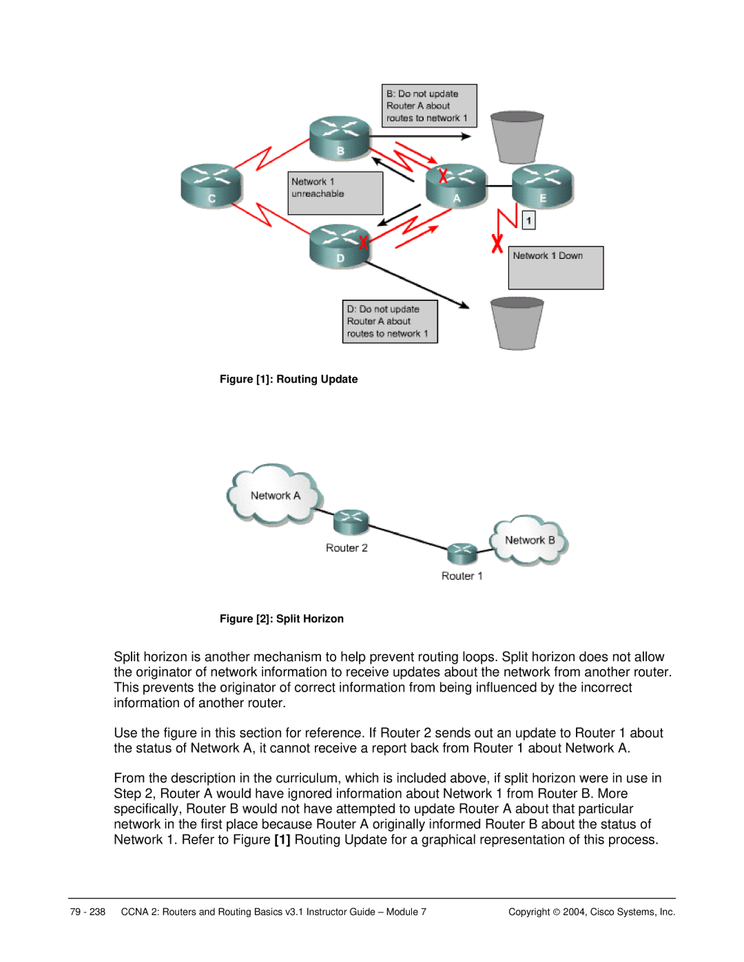 Cisco Systems CCNA 2 manual Routing Update 