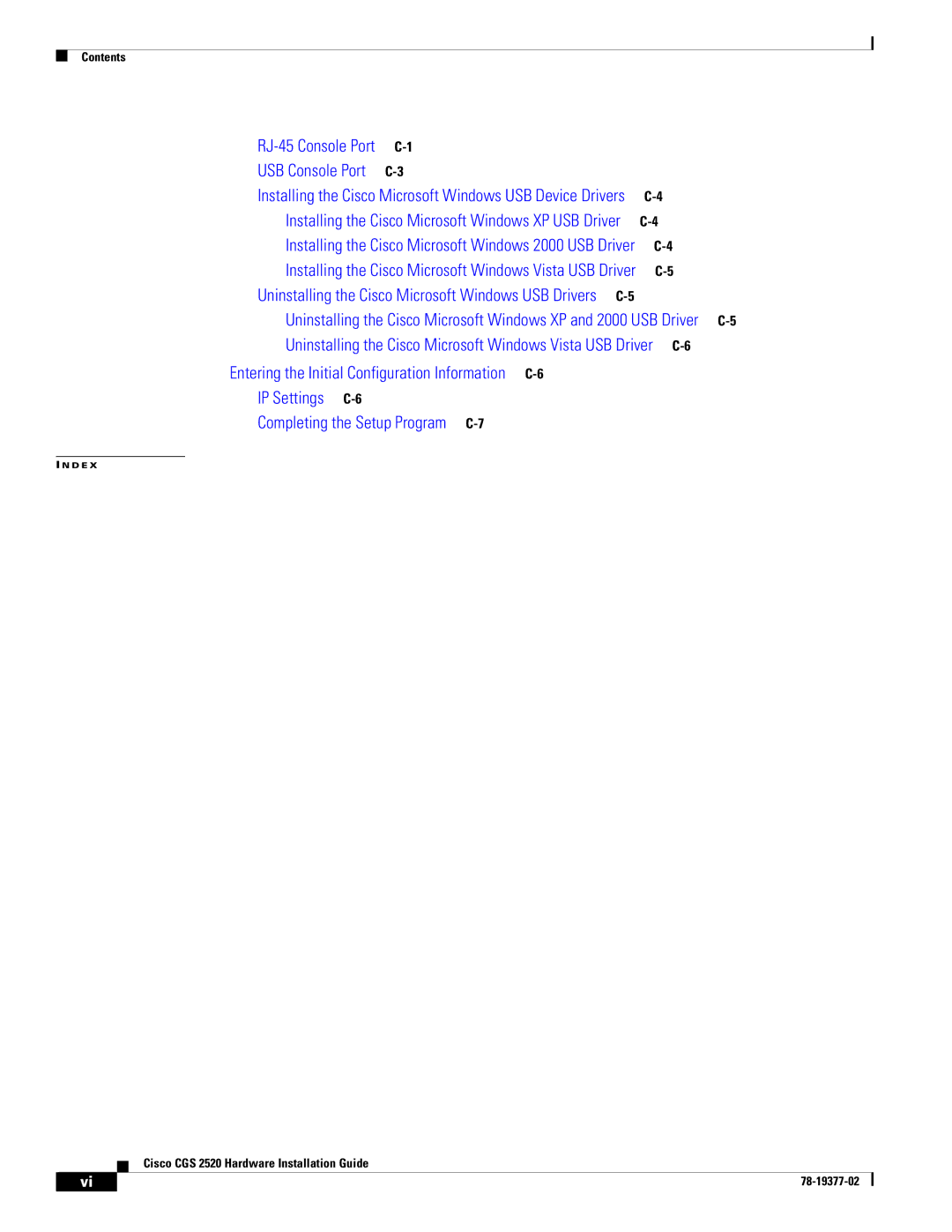 Cisco Systems CGS252016S8PC manual USB Console Port 