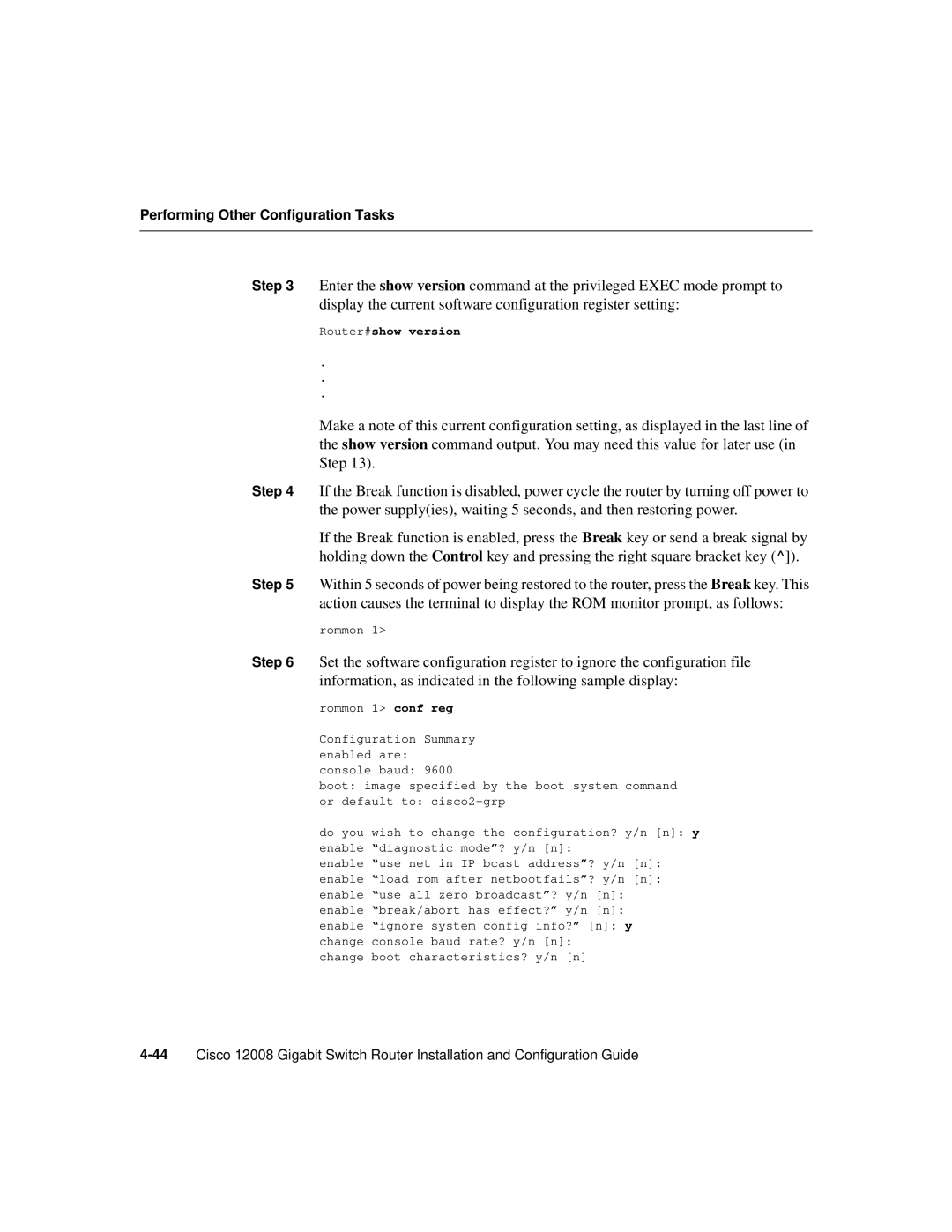 Cisco Systems Cisco 12008 manual Router#show version 