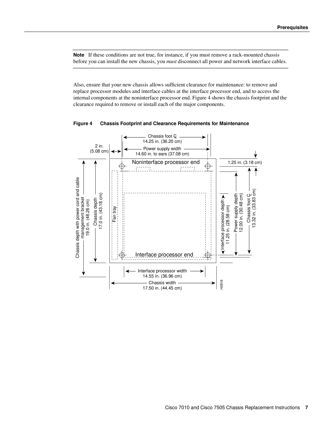 Cisco Systems Cisco 7505, Cisco 7010 installation instructions Noninterface processor end 