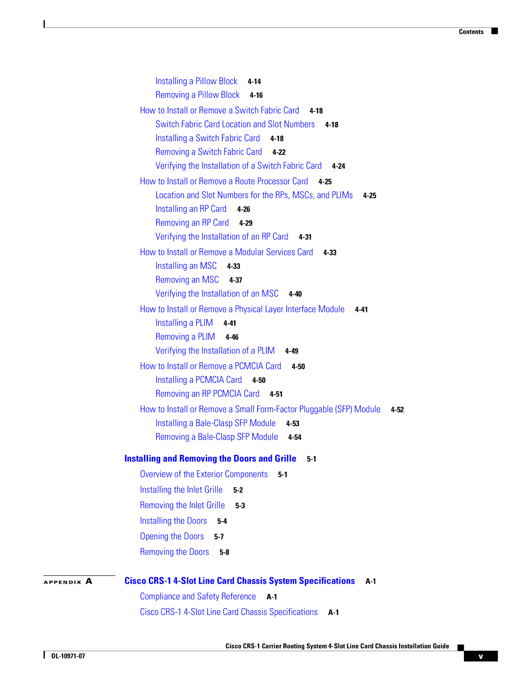 Cisco Systems Cisco CRS-1 manual Verifying the Installation of a Switch Fabric Card 