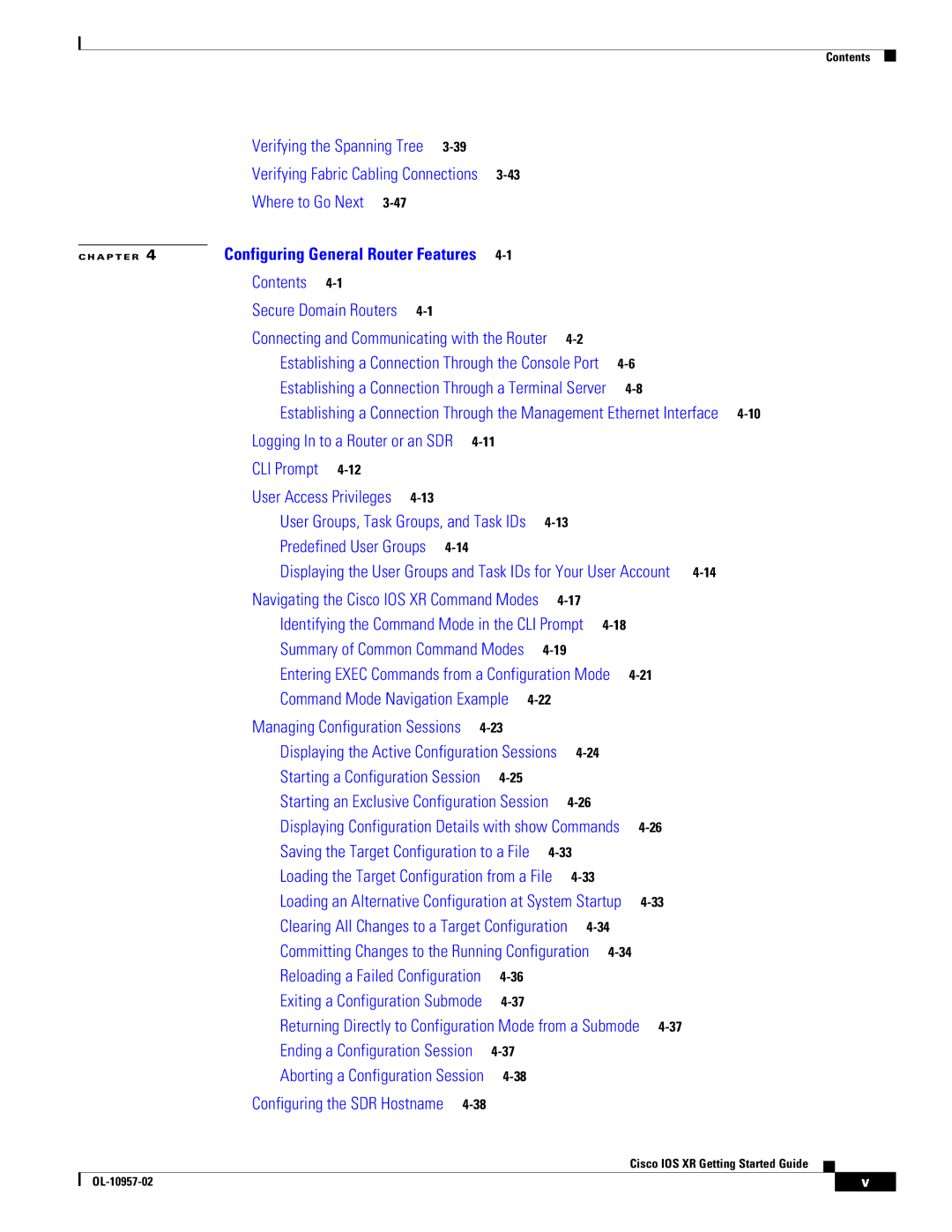 Cisco Systems Cisco IOS XR manual Verifying the Spanning Tree 