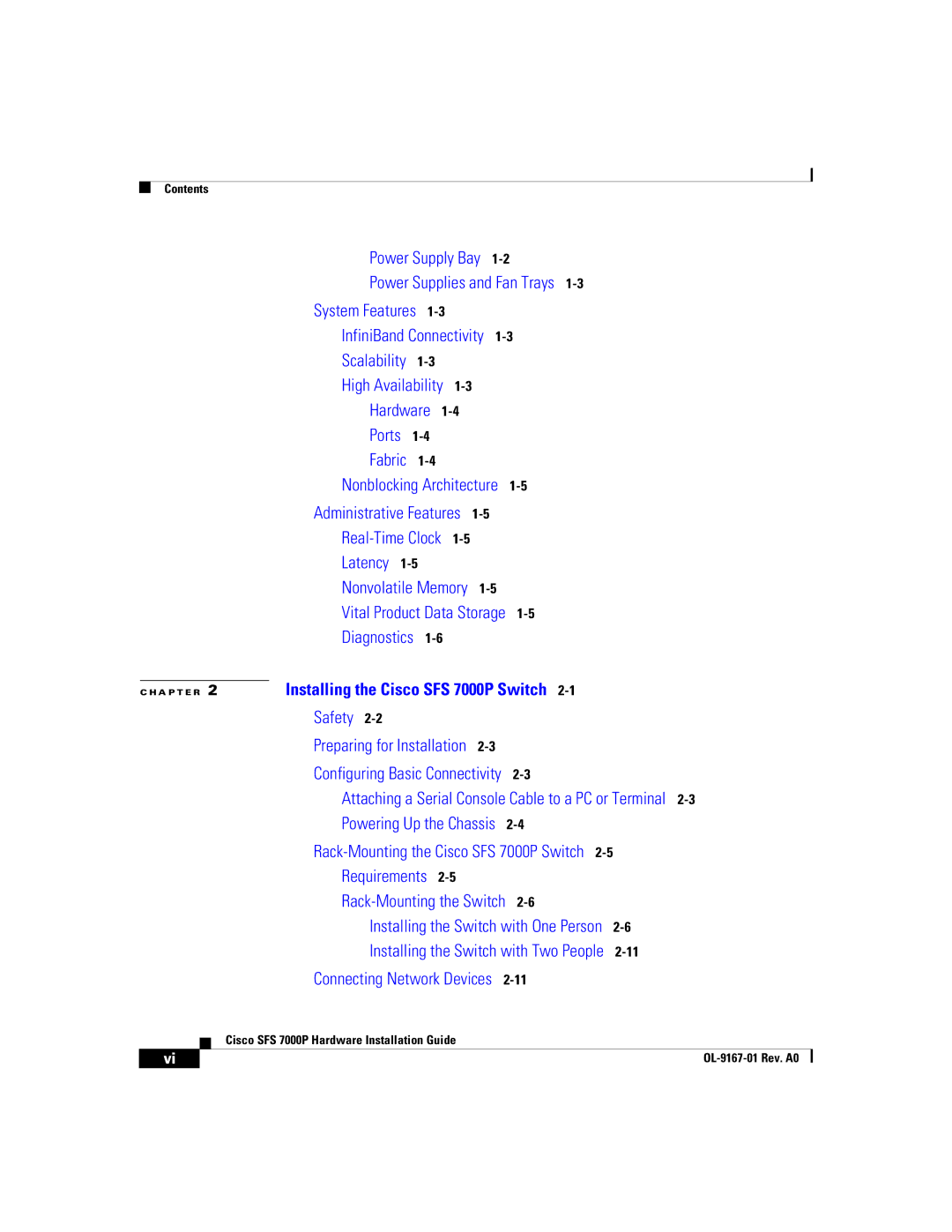 Cisco Systems Cisco SFS 7000P manual Latency 