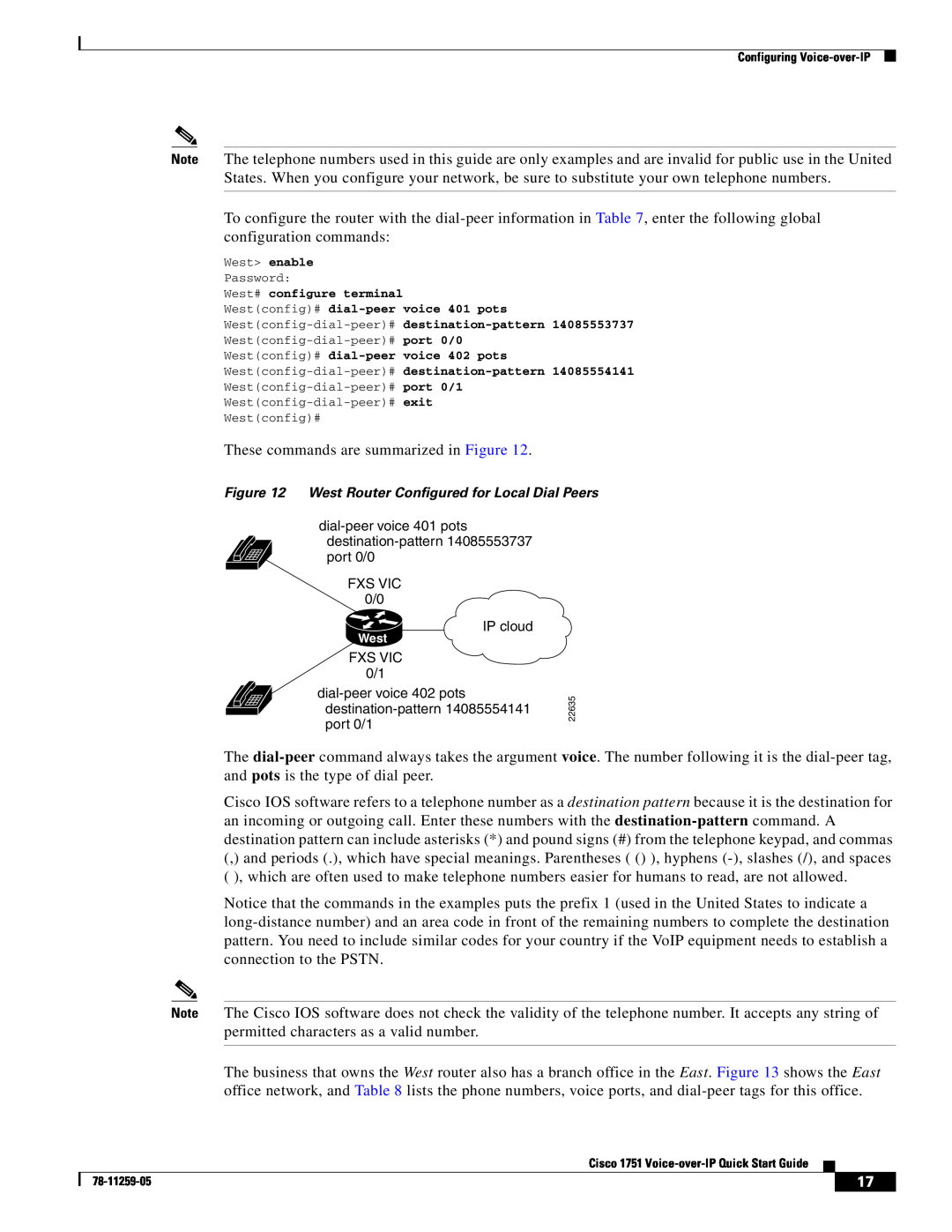 Cisco Systems CISCO1751 quick start These commands are summarized in Figure 