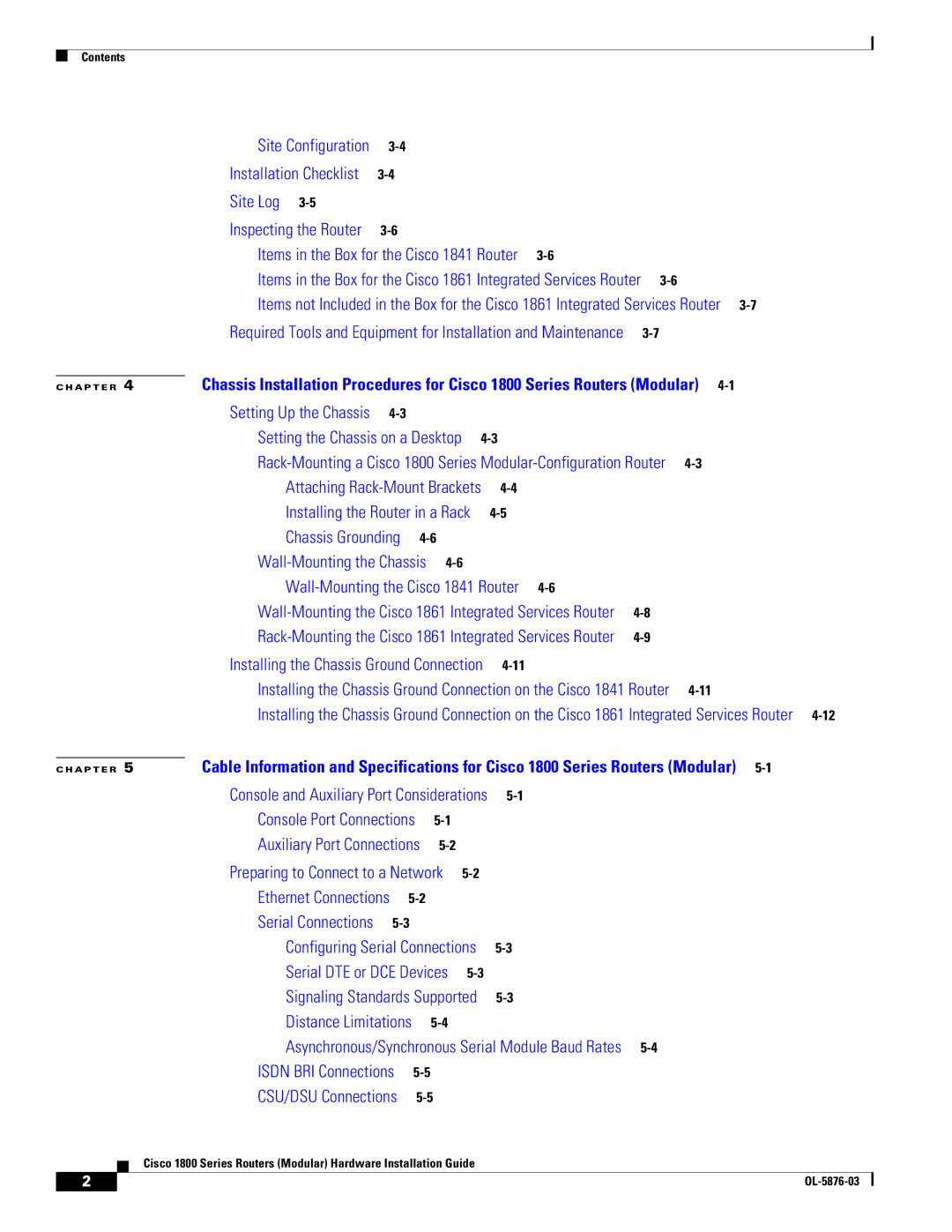 Cisco Systems CISCO1841-HSEC/K9-RF manual Site Log 